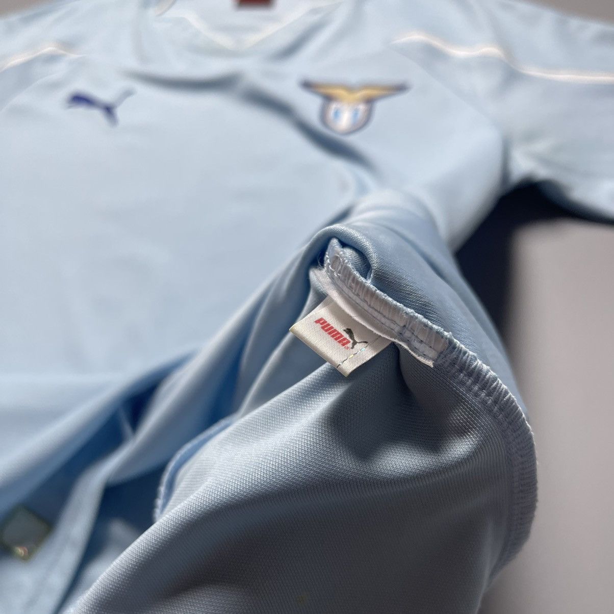 Puma LAZIO PUMA 2011/2012 FOOTBALL SOCCER HOME JERSEY #9 ROCCHI Size US M / EU 48-50 / 2 - 11 Thumbnail