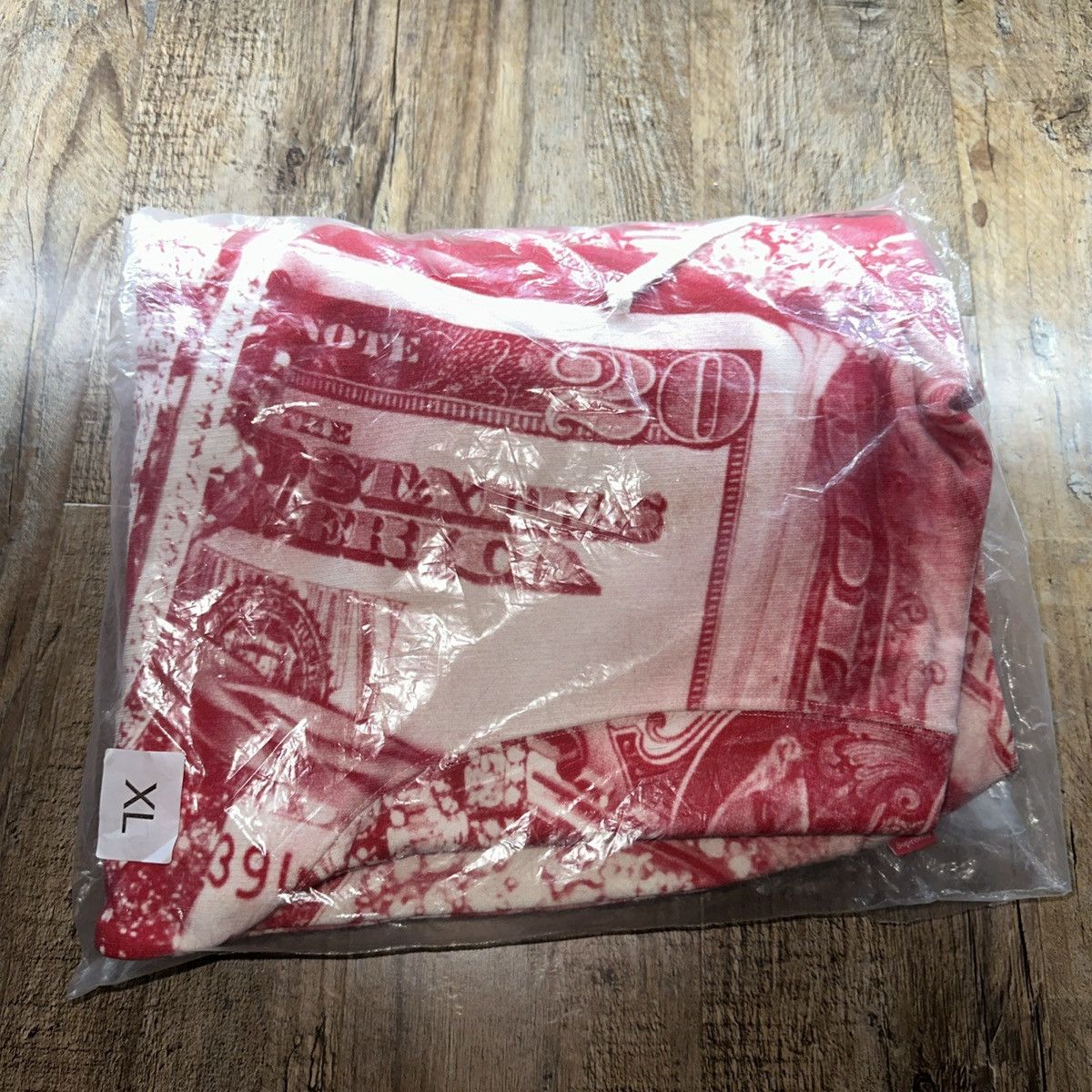 Supreme New! Supreme S/S 20 Bling Hooded Sweatshirt (Red) XLarge Size US XL / EU 56 / 4 - 2 Thumbnail
