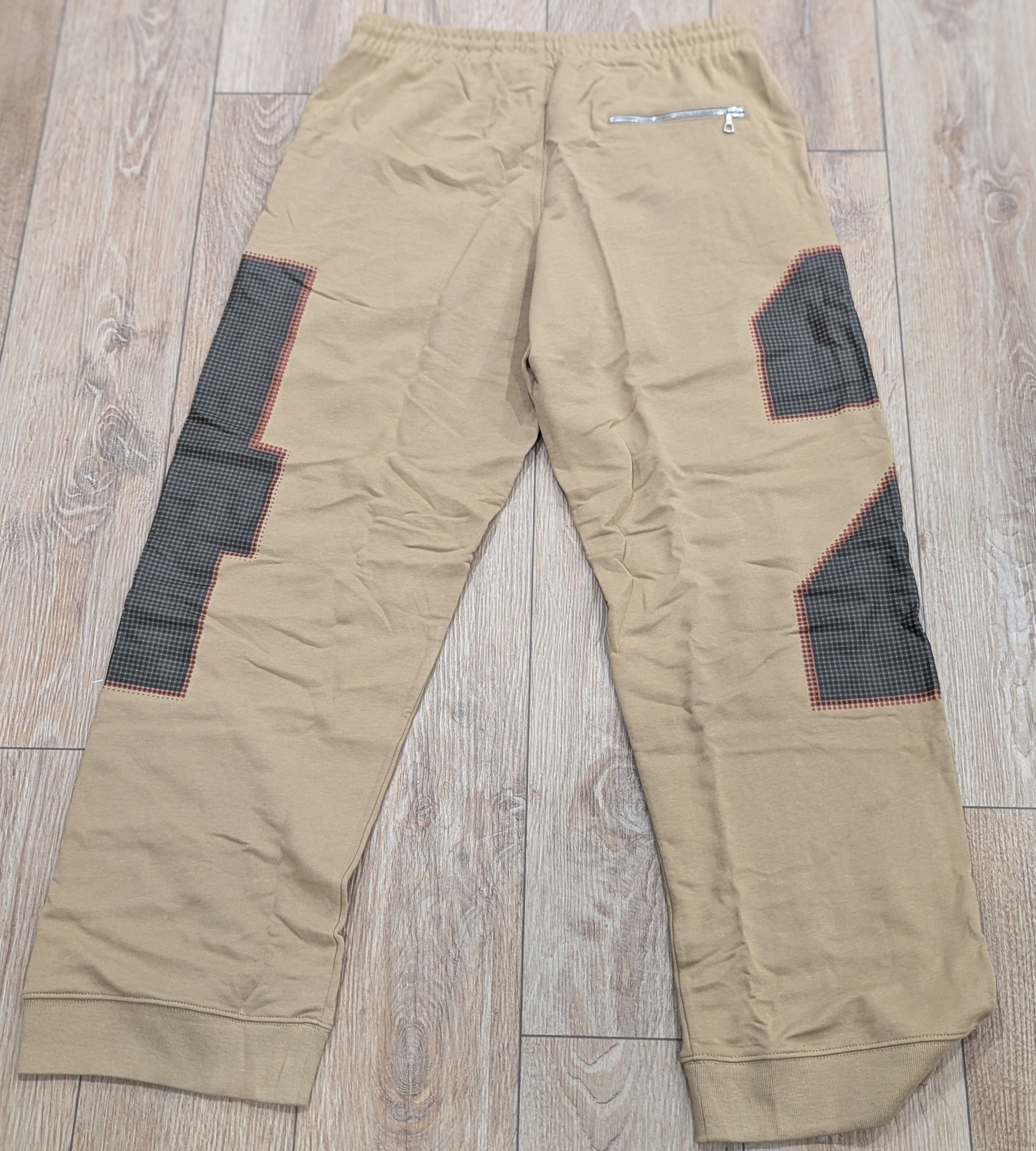 Dries Van Noten DRIES VAN NOTEN "Haskoy" Cotton Jogger Pants Beige/Black XL Size US 36 / EU 52 - 3 Thumbnail