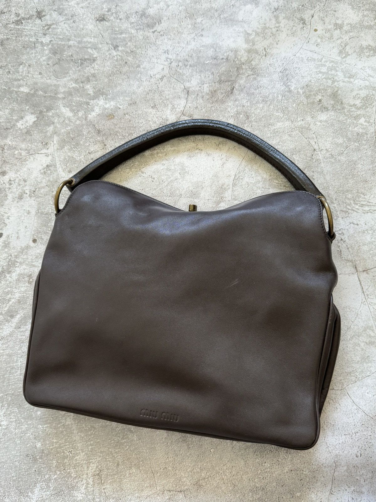 Miu Miu Miu Miu vintage leather bag Size ONE SIZE - 1 Thumbnail