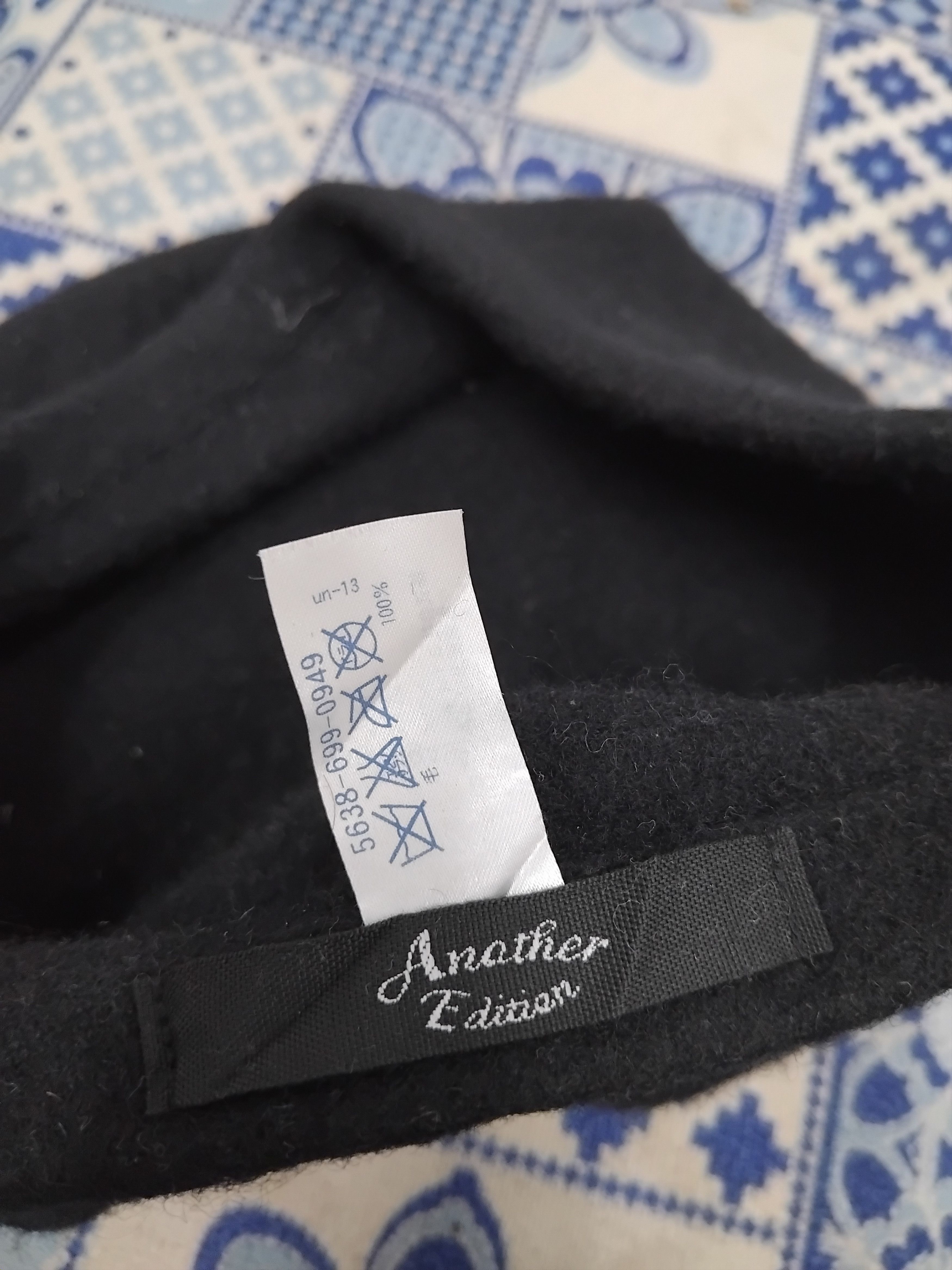 Japanese Brand 💥Another design black colour Japanese style hat Size ONE SIZE - 2 Thumbnail