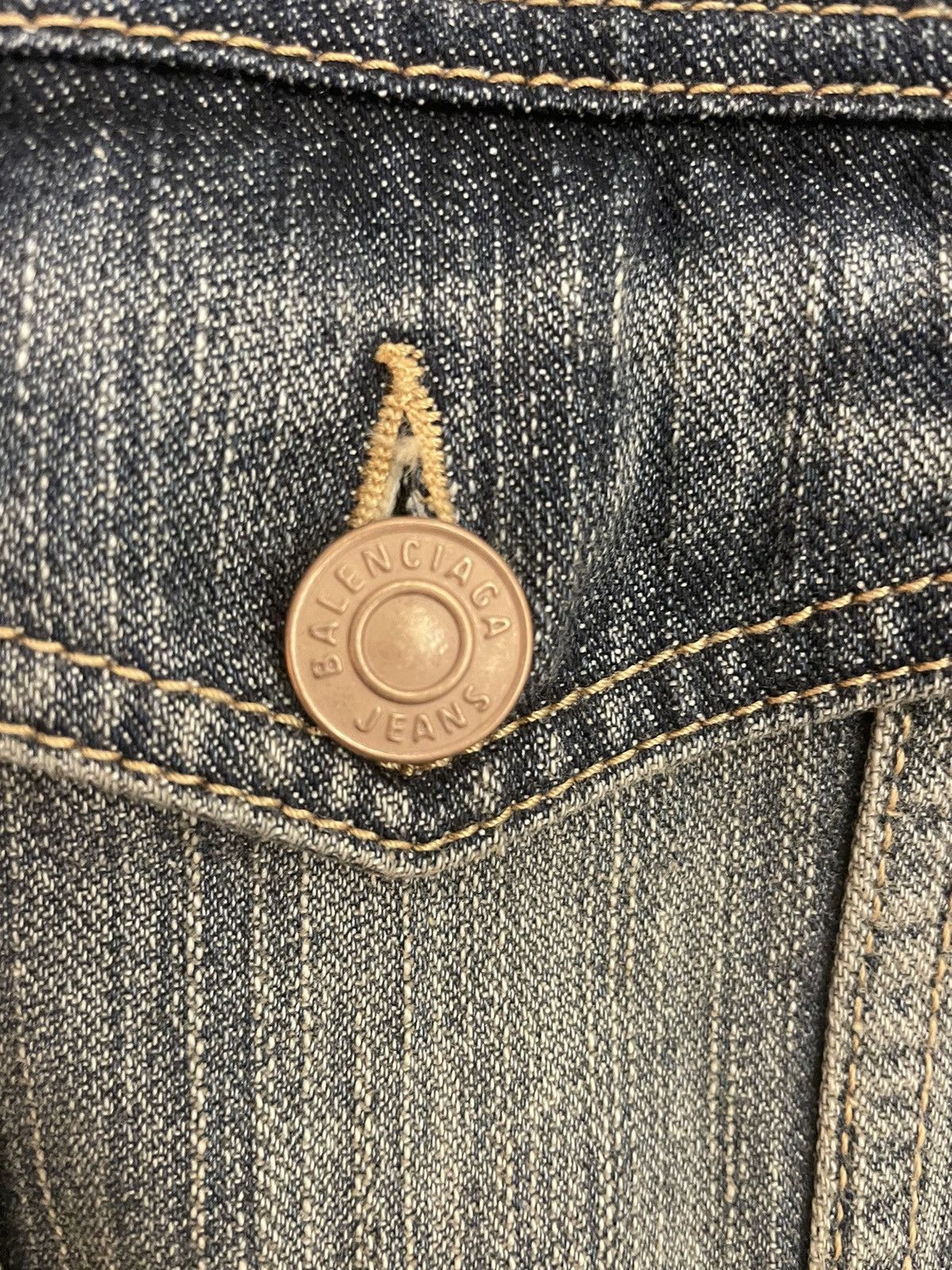 Balenciaga Balenciaga denim jacket Size US L / EU 52-54 / 3 - 9 Thumbnail