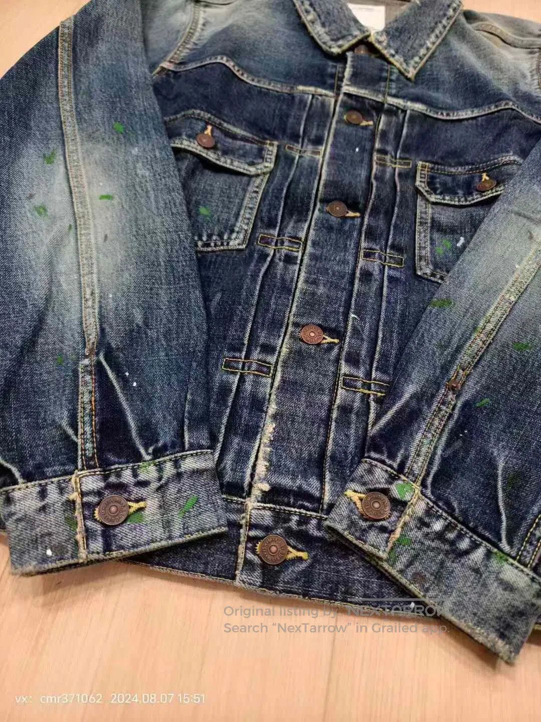Visvim visvim 19ss 101 JKT DMGD. Size US S / EU 44-46 / 1 - 4 Thumbnail