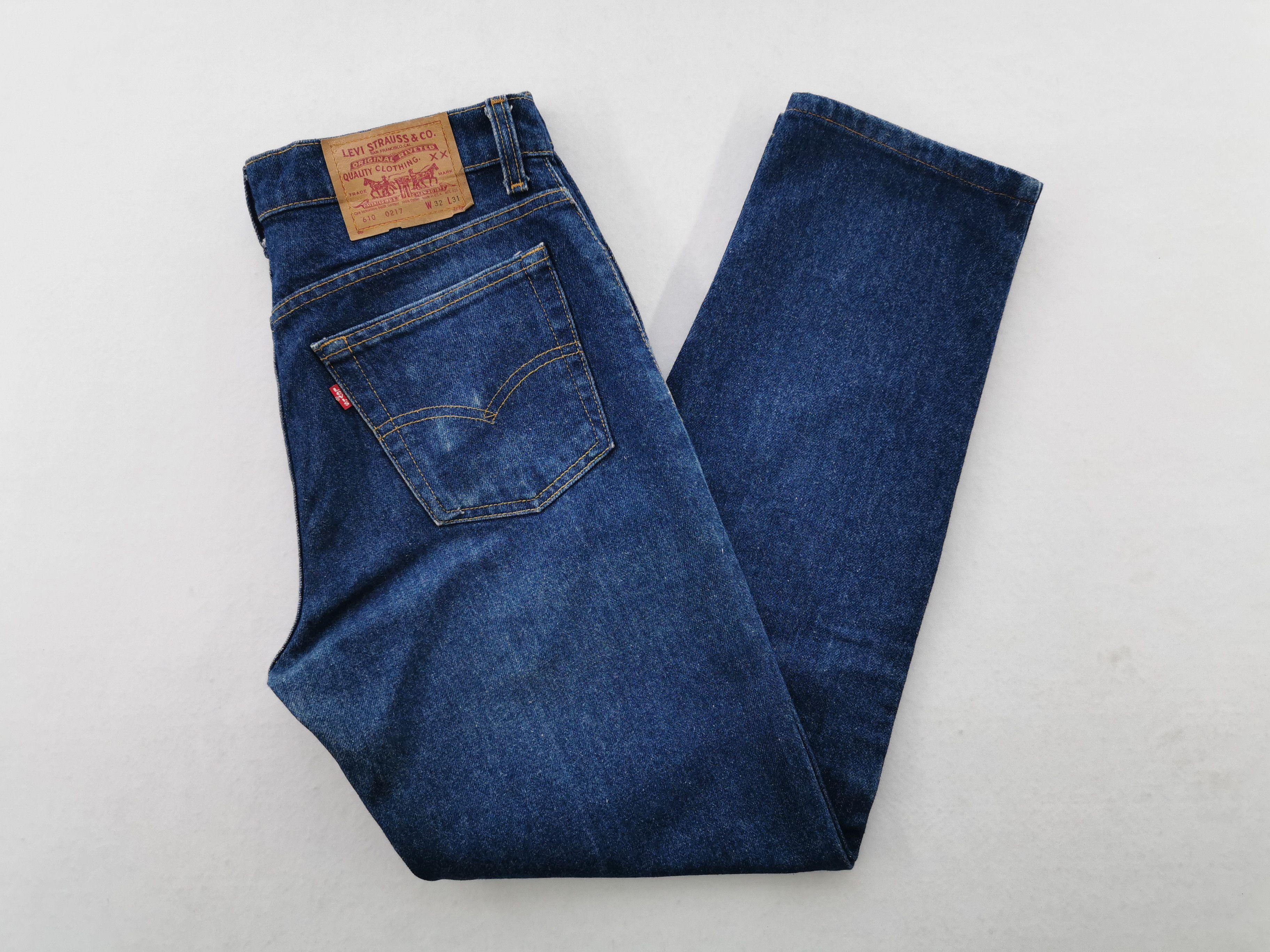 Levi's Vintage 90s Levis Lot 610 Denim Made In USA Size 32/32x31 Size US 32 / EU 48 - 5 Thumbnail