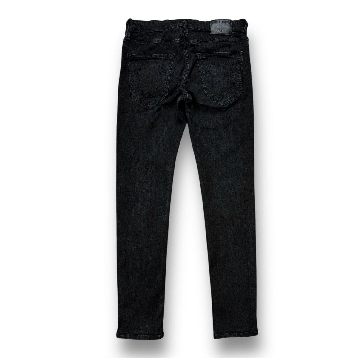 True Religion True Religion Tony Skinny Full Black Opium Stretch Jeans W33 Size US 33 - 1 Thumbnail