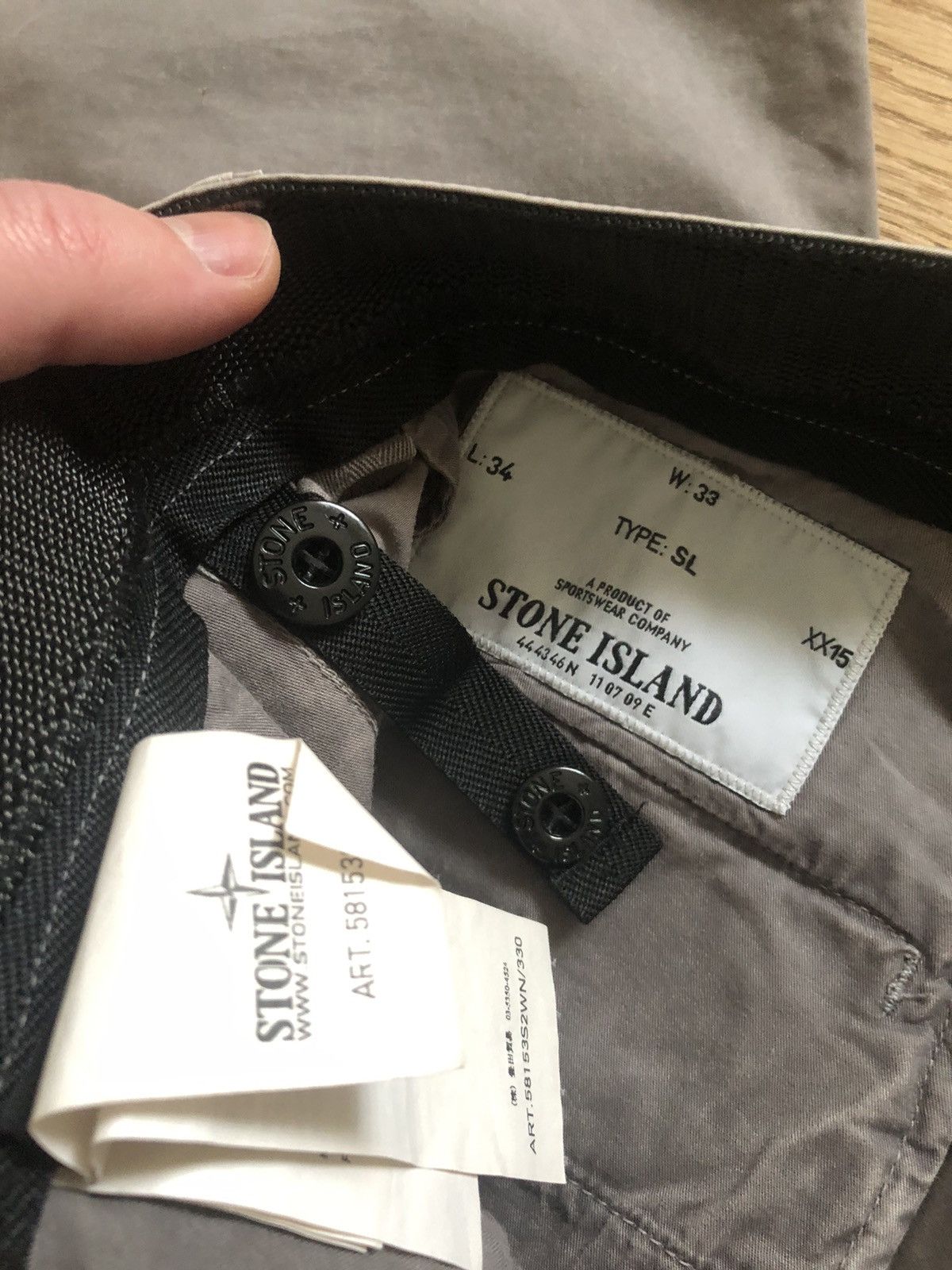 Stone Island Stone Island SS2013 Cargo Pants Size US 33 - 13 Thumbnail