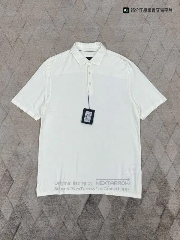 Ermenegildo Zegna Zegna Unisex Sea Island Cotton Silk Polo Shirt. Size US XL / EU 56 / 4 - 2 Thumbnail
