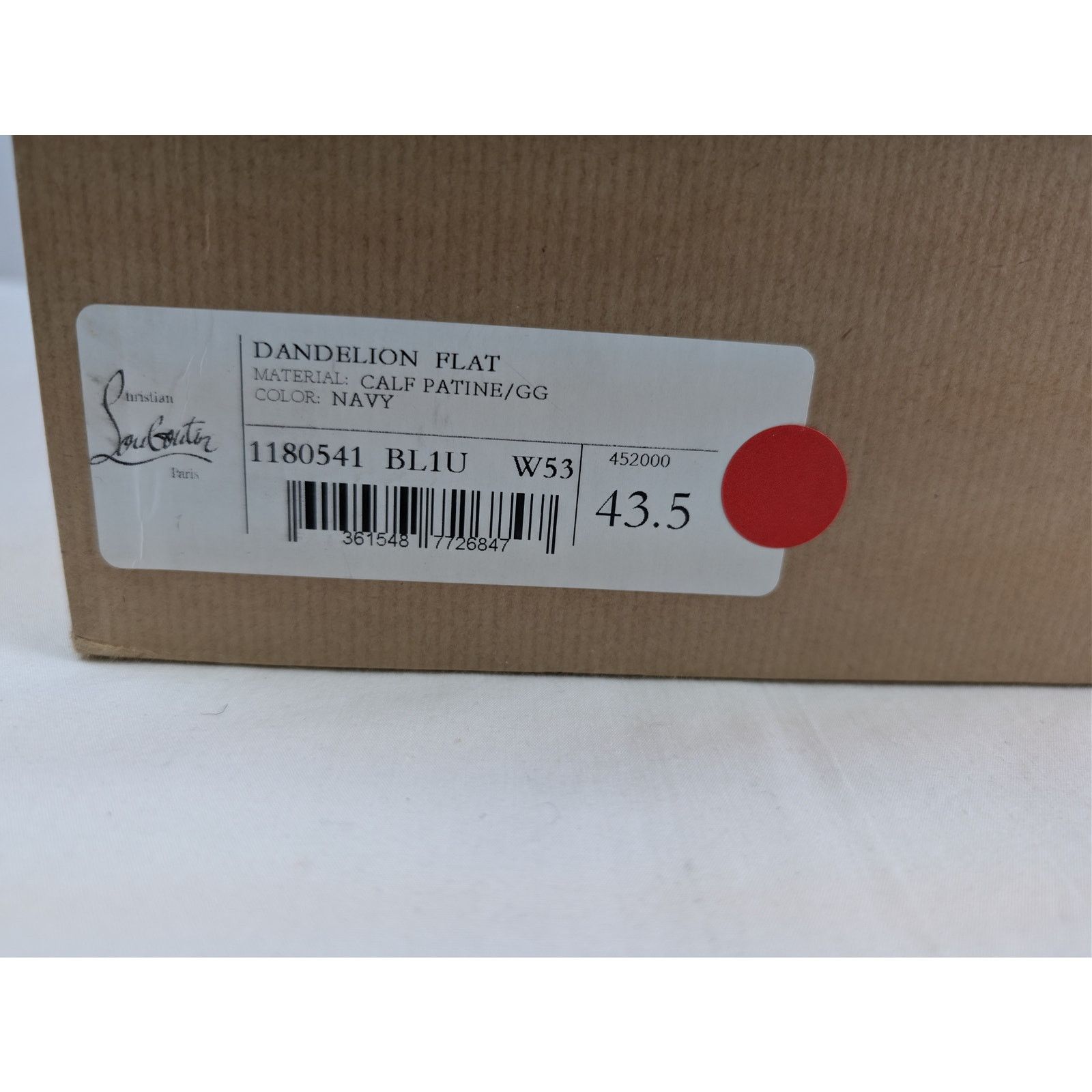 Christian Louboutin o1rshd1 smooth calf leather Dandelion loafer Shoe Boots Navy Size US 10.5 / EU 43-44 - 22 Thumbnail
