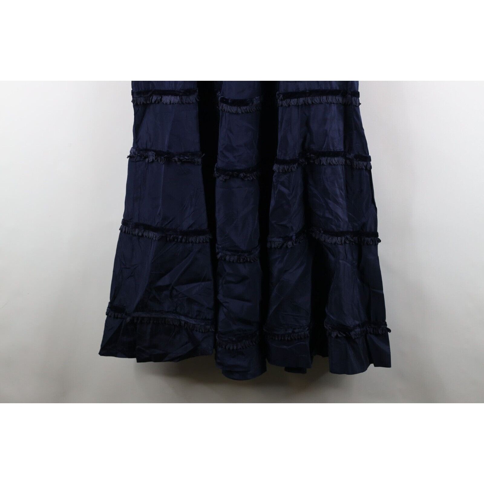 Vintage Vintage 50s 60s Rockabilly Distressed Velvet Fringed Dress Size M / US 6-8 / IT 42-44 - 16 Thumbnail