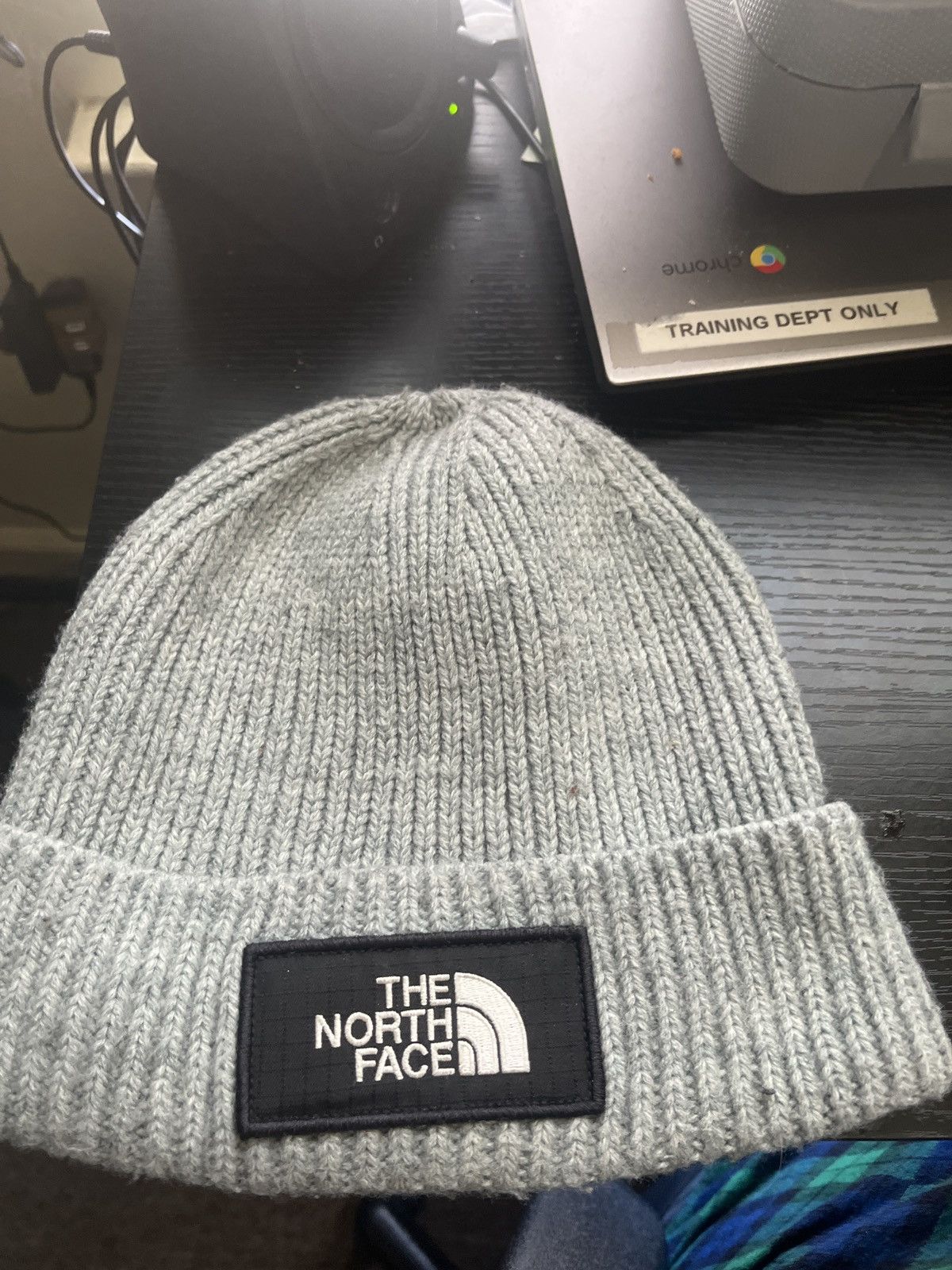 The North Face Grey Northface beanie Size ONE SIZE - 1 Thumbnail
