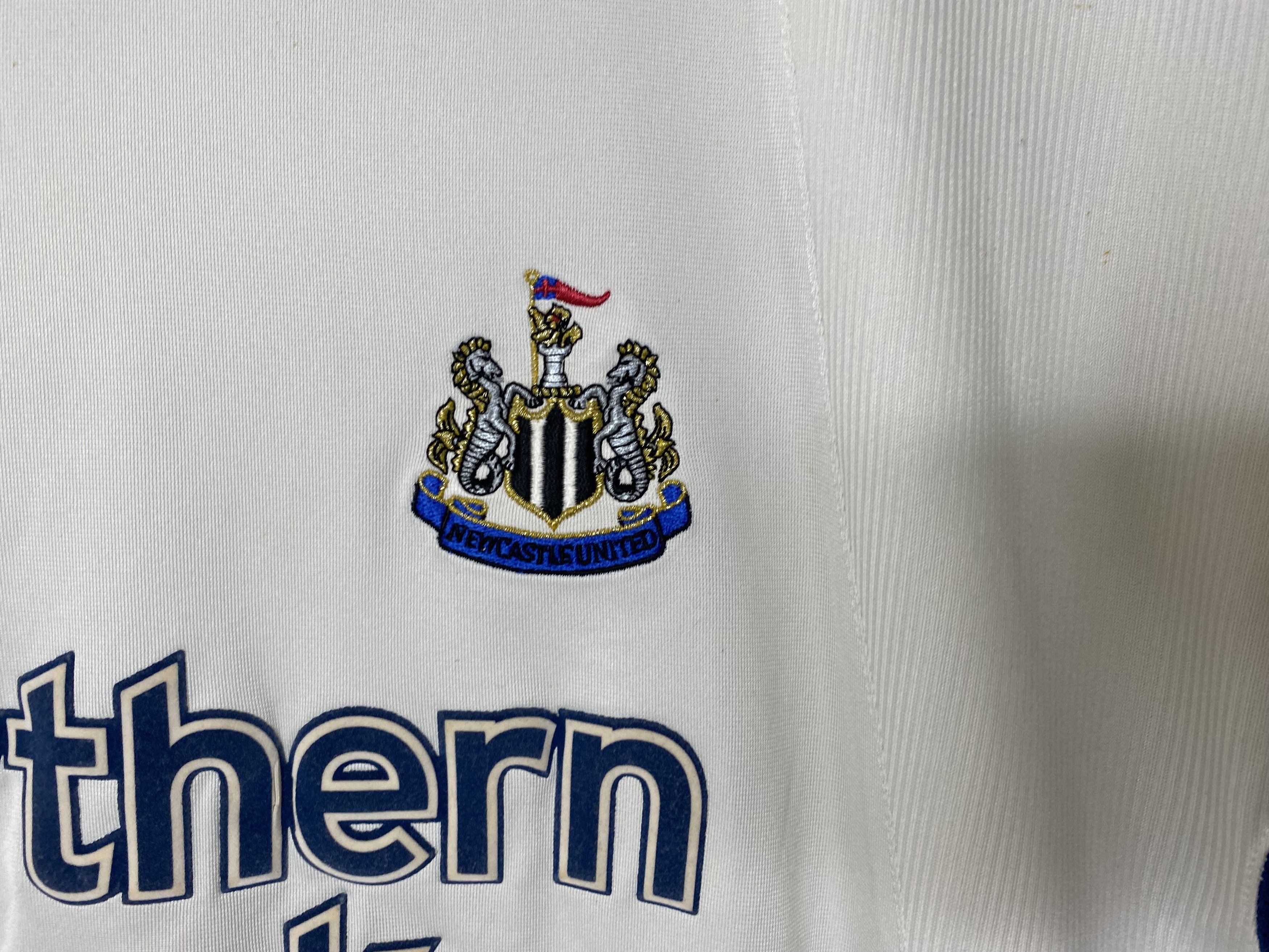 Adidas NEWCASTLE UNITED 2006 2007 AWAY FOOTBALL SHIRT SOCCER JERSEY Size US L / EU 52-54 / 3 - 4 Thumbnail
