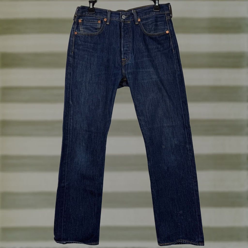 Levi's Levi's 569 Jeans Mens 38x32 Dark Wash Blue Relaxed Fit