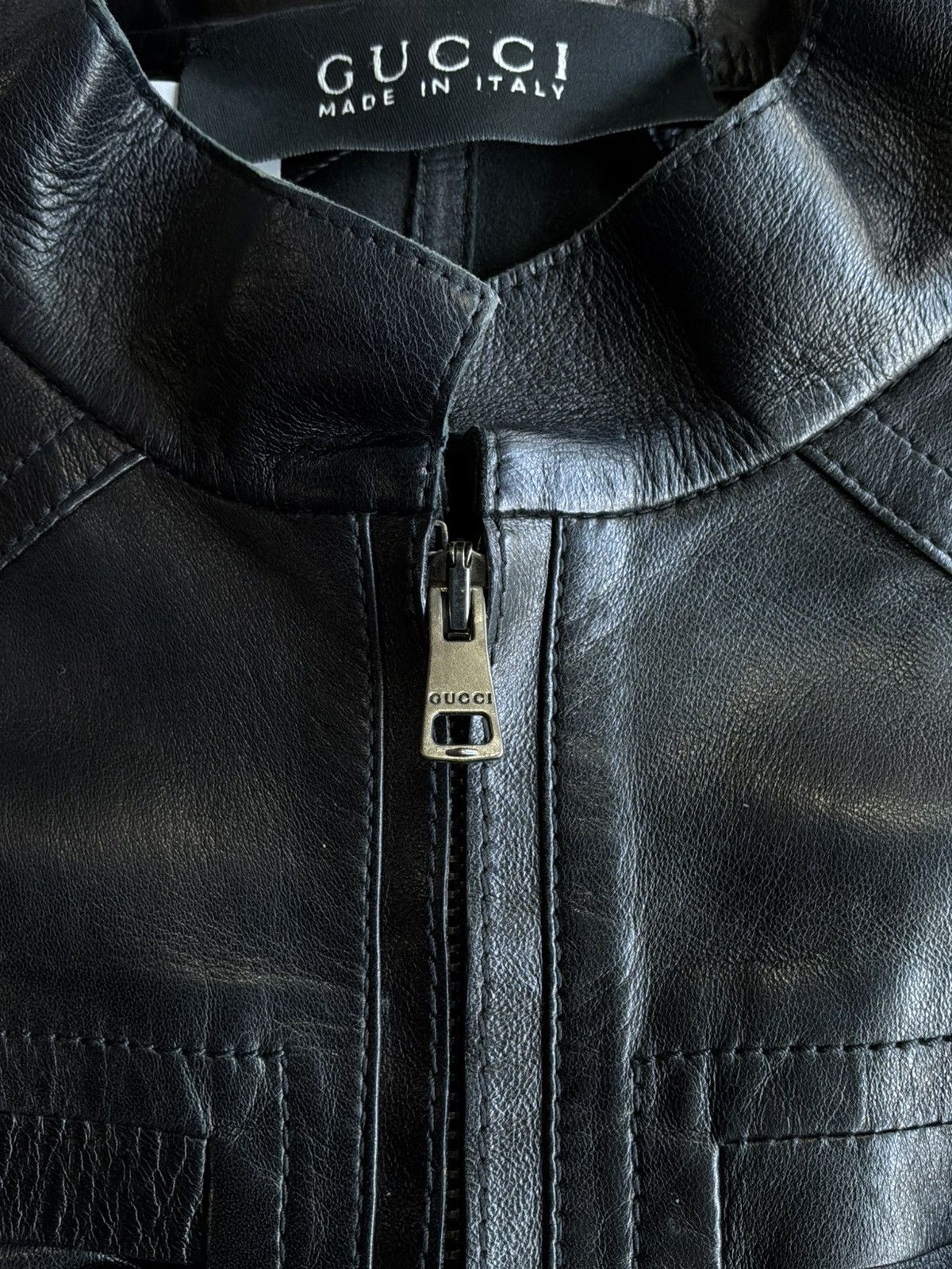 Gucci 90s Gucci - Tom Ford Era - Belted Leather Trench Jacket Size S / US 4 / IT 40 - 9 Thumbnail