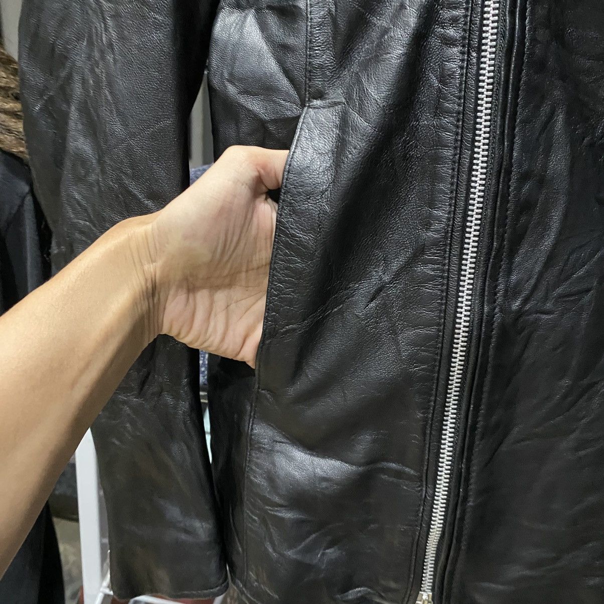 GOSTAR DE FUGA Fuga multi zipper rider leather jacket vkei style Size US S / EU 44-46 / 1 - 8 Thumbnail