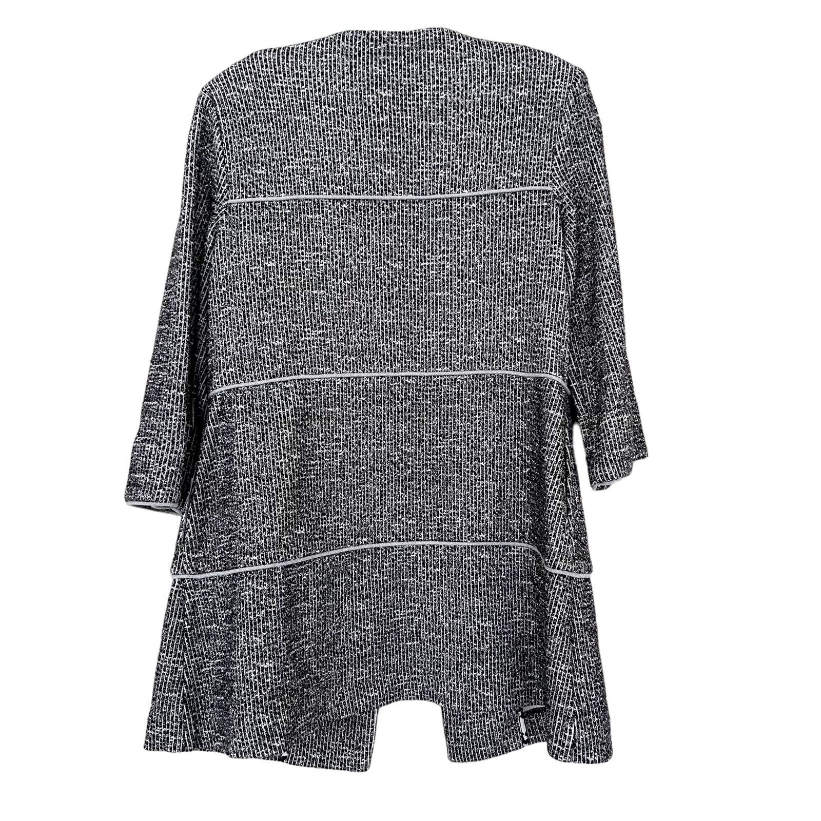 Other Cabi The Times Gray Long Blazer Jacket Sz S Size S / US 4 / IT 40 - 4 Thumbnail