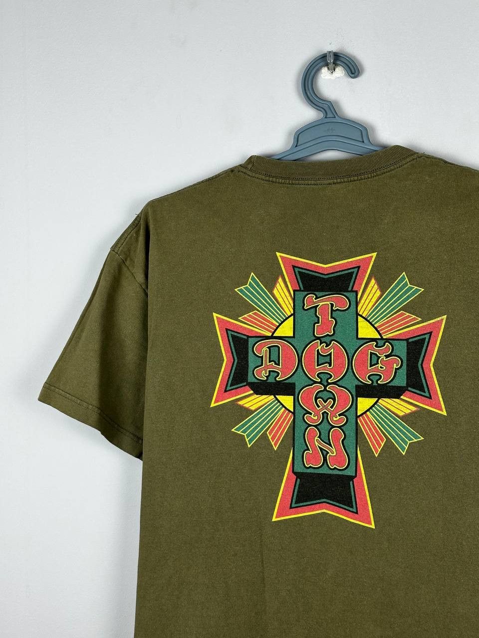 Dogtown Vintage Dogtown Iconic Khaki Green T Shirt Size US L / EU 52-54 / 3 - 8 Thumbnail