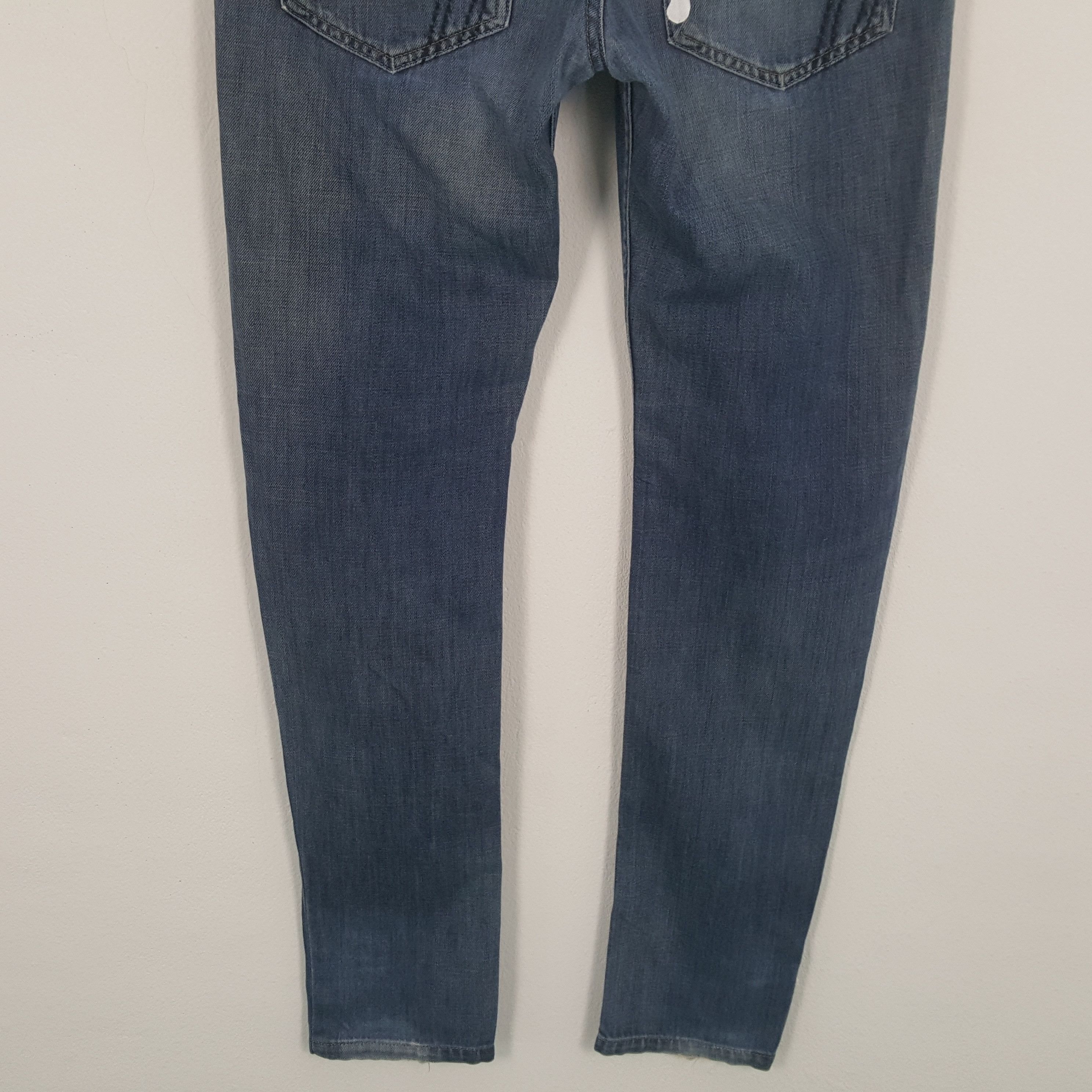 Stussy × Vintage STUSSY Streetwear Custom Art Logo Style Jeans Size US 35 - 3 Thumbnail