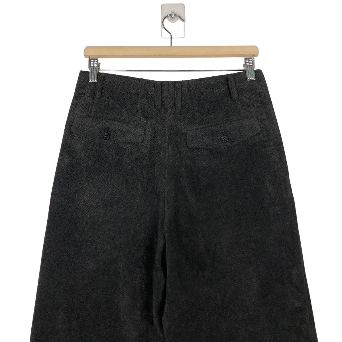 Issey Miyake 🔥Vintage Velvet Casual Trousers Tete Homme Japan Made Size US 30 / EU 46 - 9 Thumbnail
