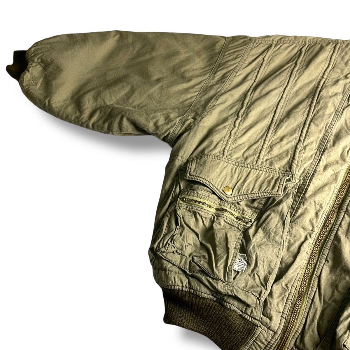 Buzz Rickson's 🇯🇵 VINTAGE 80s ALTERNATIVE MILITARY LINED SHERPA JACKET Size US M / EU 48-50 / 2 - 4 Thumbnail