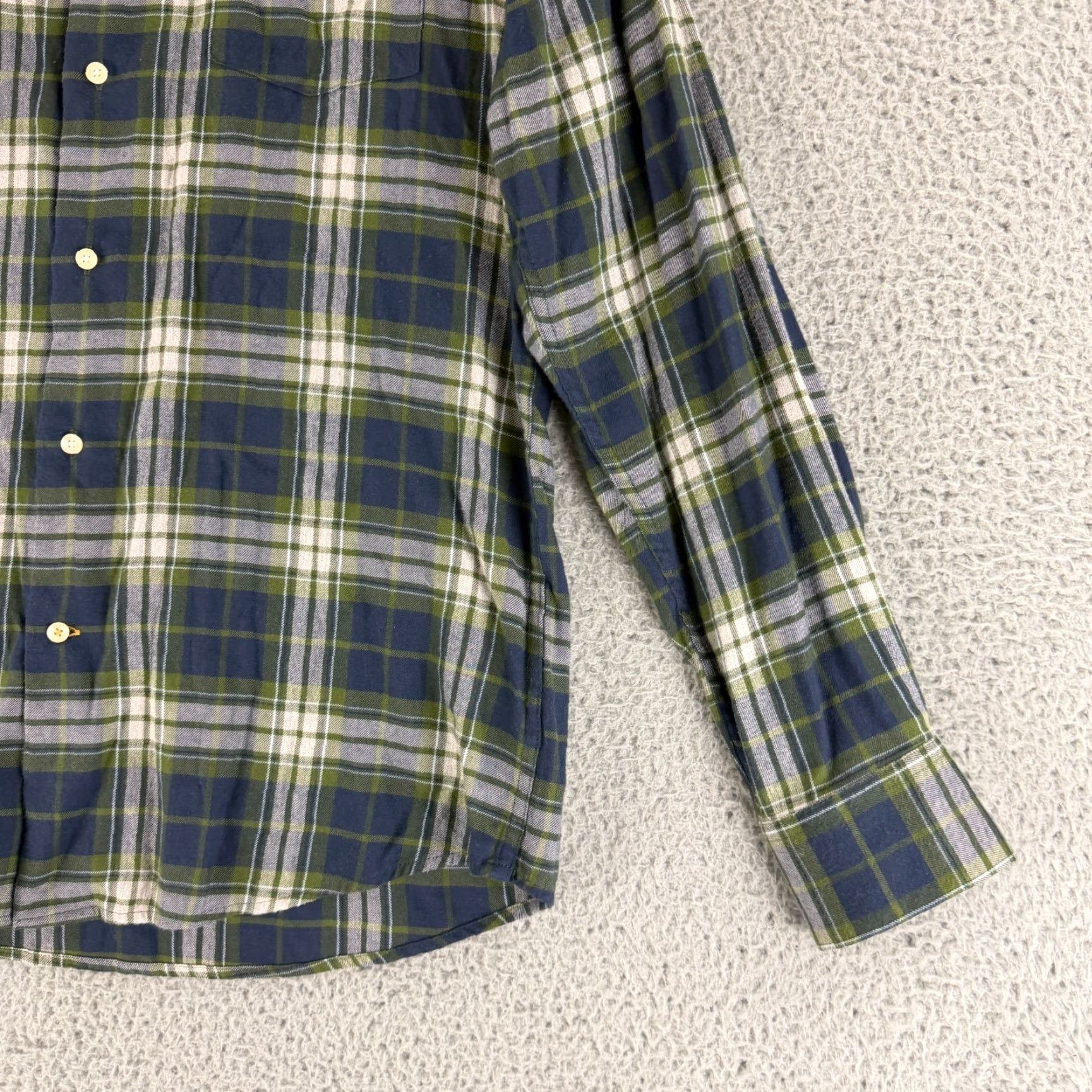 Barbour Barbour Button-Up Shirt Men S Blue Plaid Tailored Fit Long Sleeve Regular Sized Size US S / EU 44-46 / 1 - 3 Thumbnail