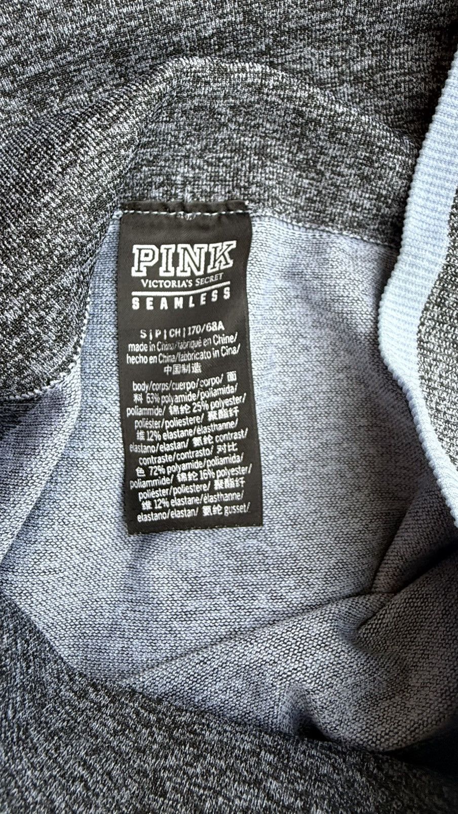 Victoria's Secret Victoria's Secret PINK Blue Gray High Waist Leggings Size 24" / US 00 / IT 34 - 10 Thumbnail