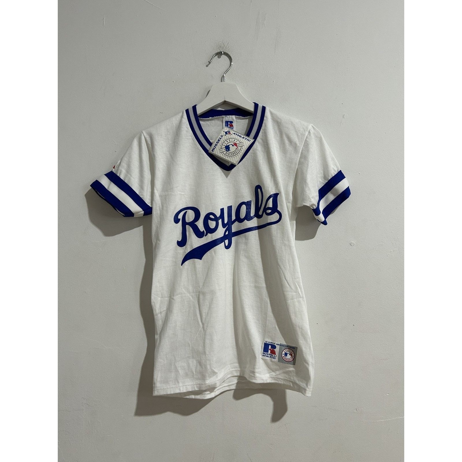 Russell Athletic VINTAGE RUSSELL ATHLETIC ROYALS JERSEY SIZE YOUTH LARGE NU Size US XXS / EU 40 - 1 Thumbnail