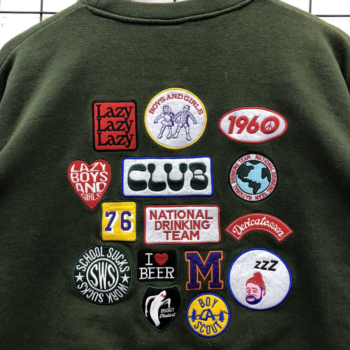 Japanese Brand Freak Store Patches Design Backhitt Sweatshirt Size US S / EU 44-46 / 1 - 4 Thumbnail