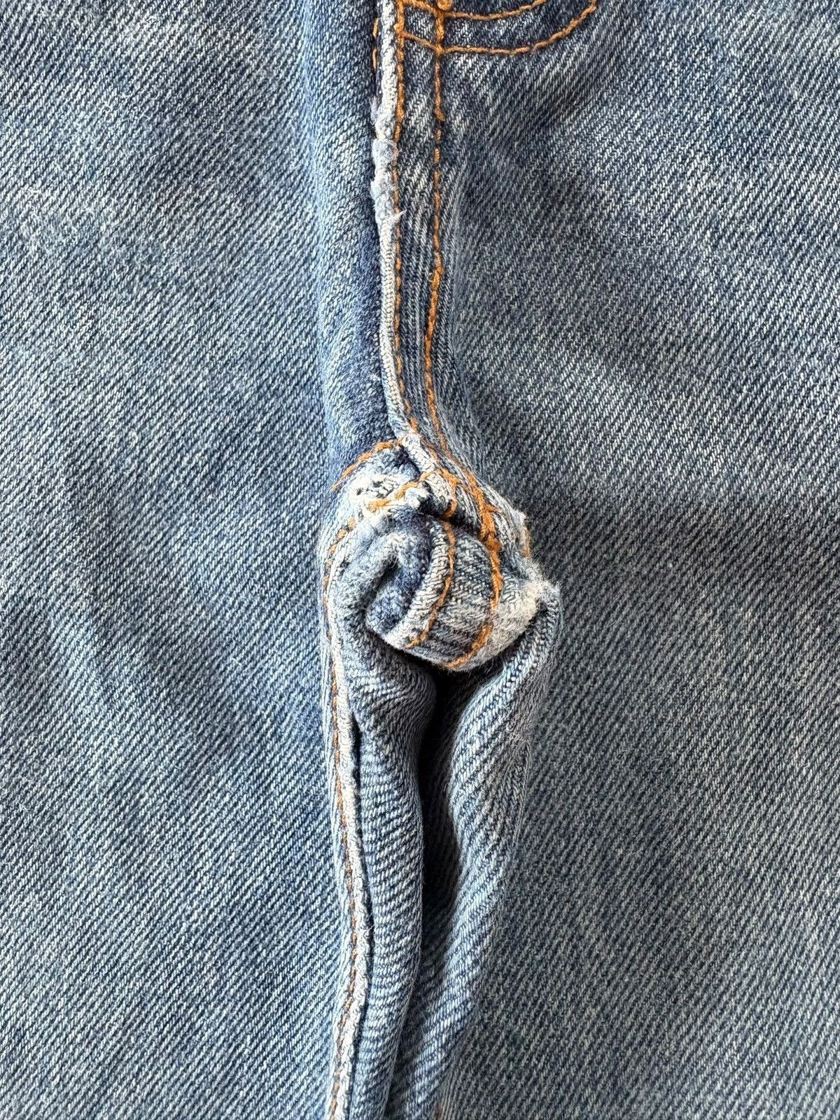 Hysteric Glamour Vintage Japanese Brand Blue Wash Flare Jeans Size 28" / US 6 / IT 42 - 4 Thumbnail