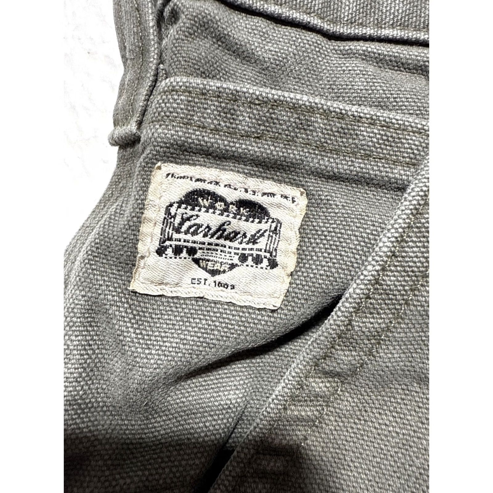 Carhartt Carhartt Heart Logo B361 MOS Duck Canvas Double Knee Work Pants Men's 36x32 Brown Cotton Carpenter Pockets 1889® Workwear Mens Size US 36 / EU 52 - 2 Thumbnail