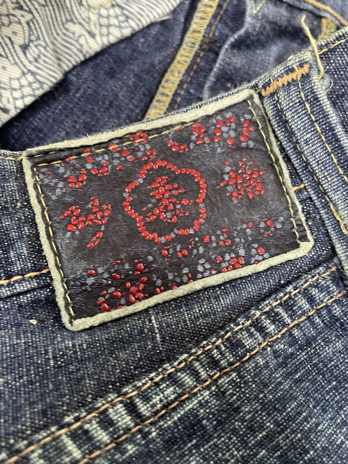 Sugar Cane Vintage Sugarcane Okinawa Selvedge Distresed Denim Size US 32 / EU 48 - 16 Thumbnail