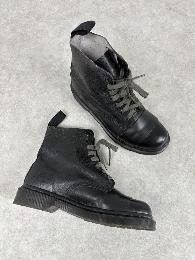 Vintage AW2016 Marni Dr. Martens Black Leather Combat Boots Size US 9 / EU 42 - 5 Thumbnail