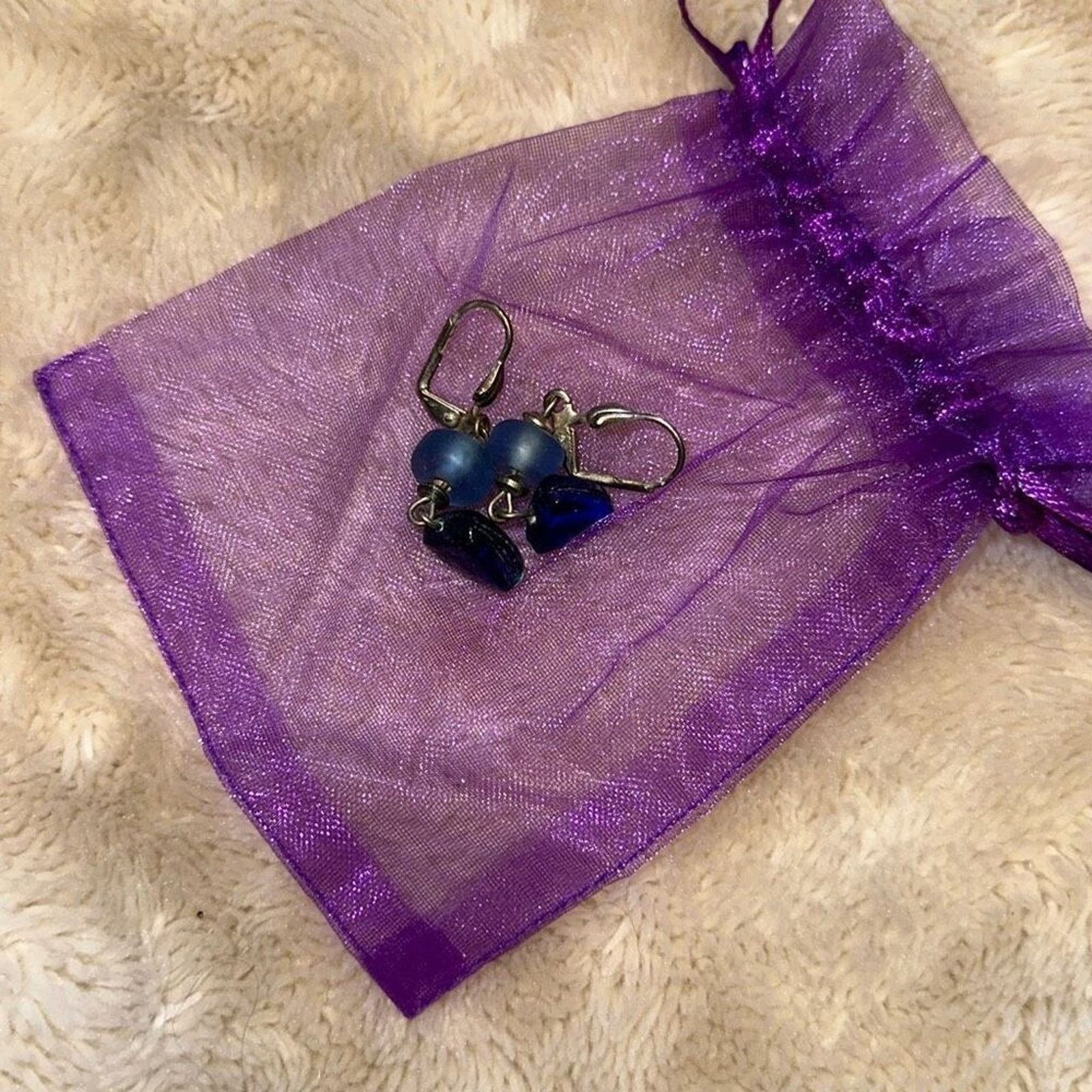 Other Blue Beaded Drop Earrings | Sz OS Size ONE SIZE - 3 Thumbnail