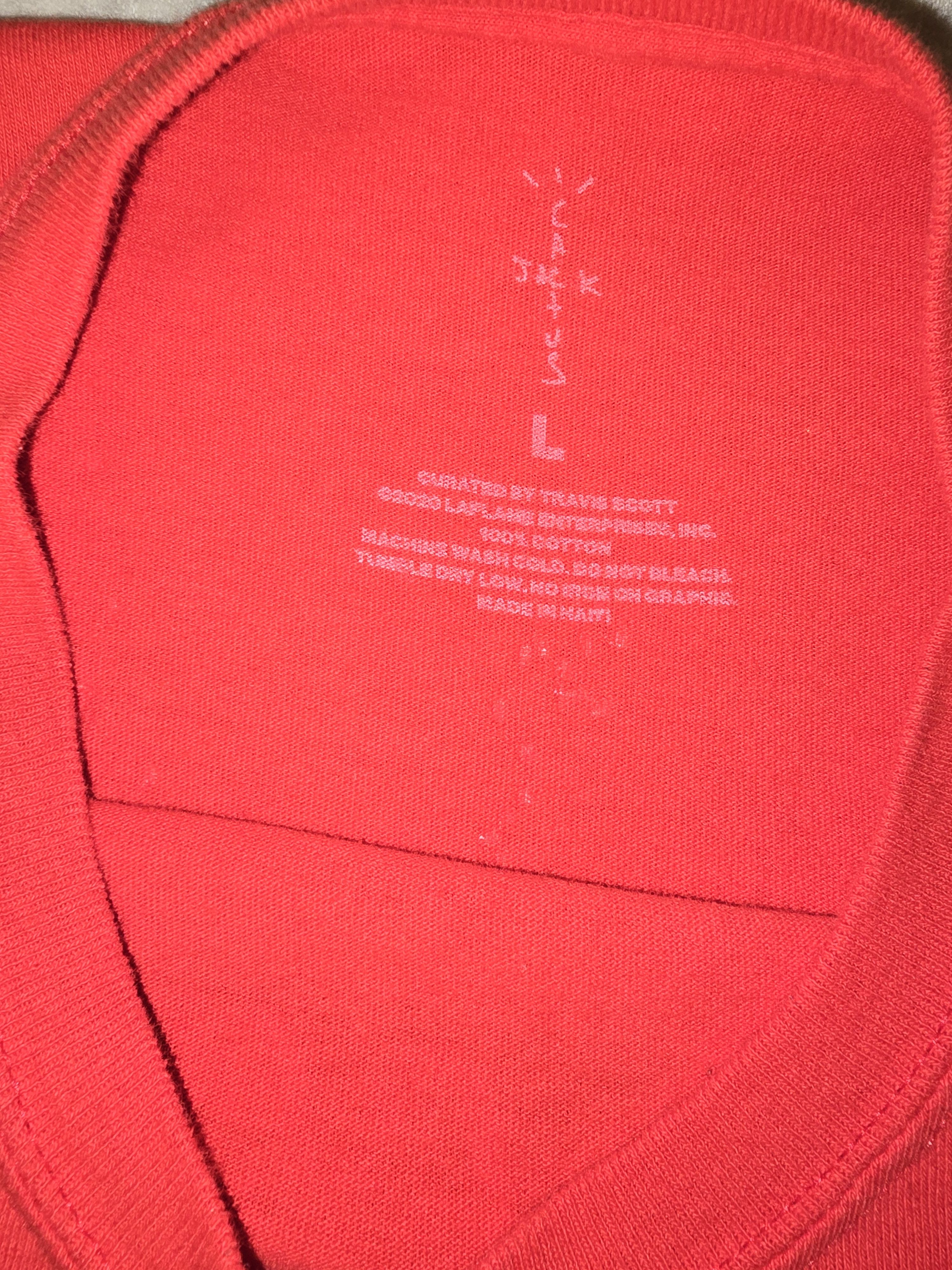 Travis Scott Cactus Jack McDonalds tshirt sz L Size US L / EU 52-54 / 3 - 3 Thumbnail
