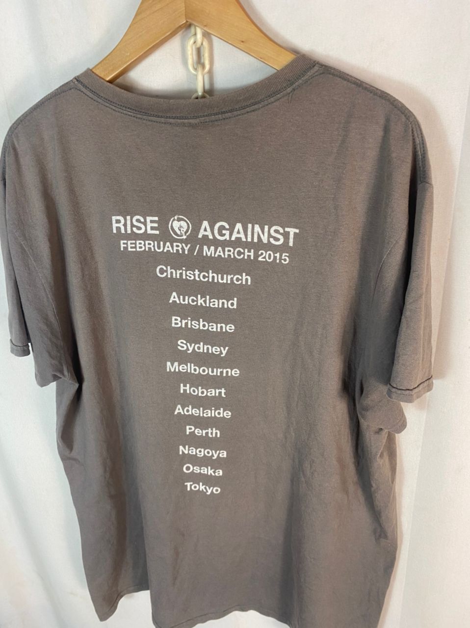Band Tees × Gildan Rise against printed tshirt by gildan Size US L / EU 52-54 / 3 - 8 Thumbnail