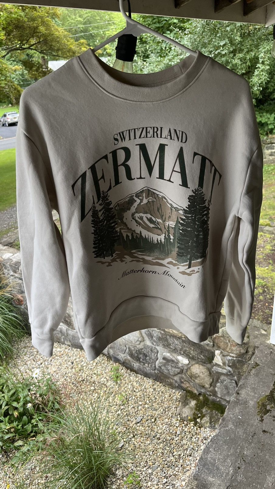 Vintage Graphic nature crewneck Size US XS / EU 42 / 0 - 1 Thumbnail