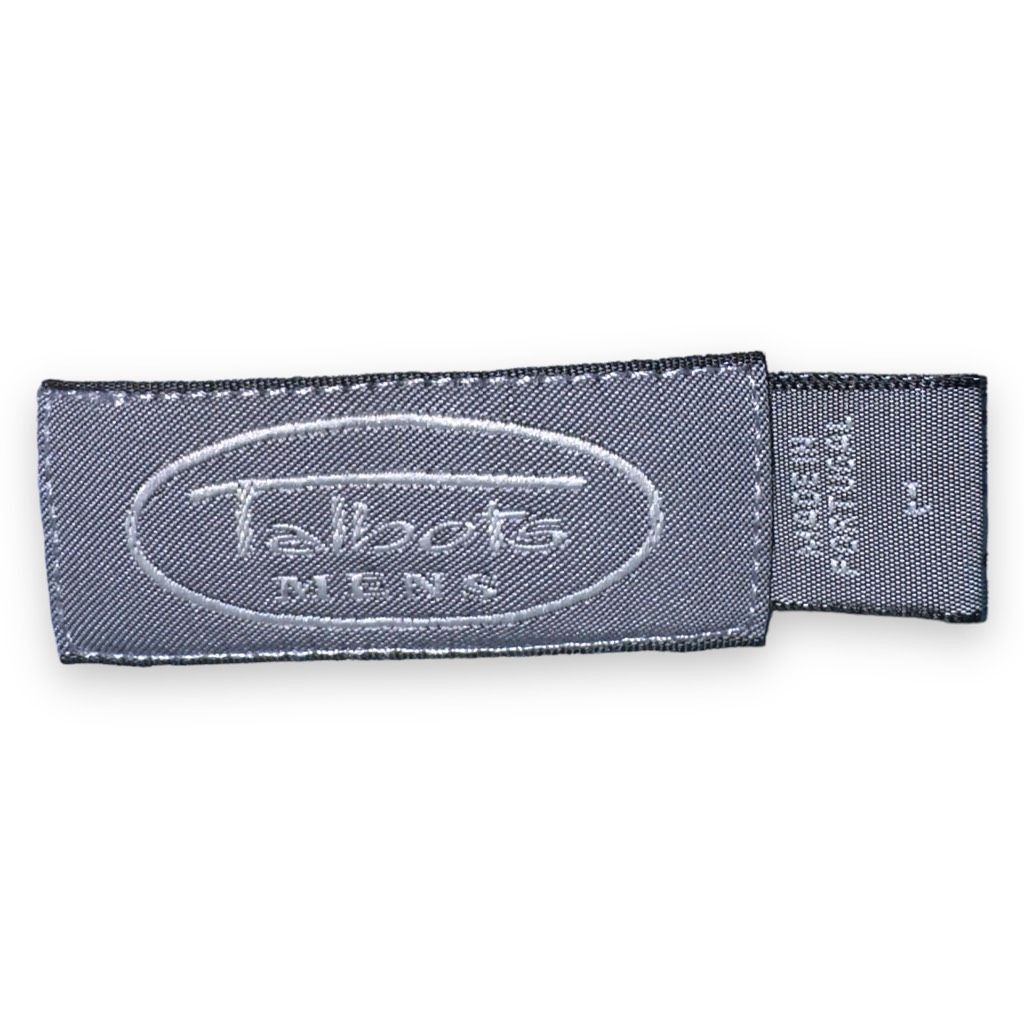 Robert Talbott Talbots for Men Teal Blue Check Twill Button Down Shirt L Size US L / EU 52-54 / 3 - 2 Thumbnail