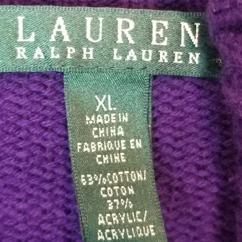 Lauren Ralph Lauren Lauren Ralph Lauren Womens Cardigan Sweater Sz XL Heavy Knit Size XL / US 12-14 / IT 48-50 - 6 Thumbnail