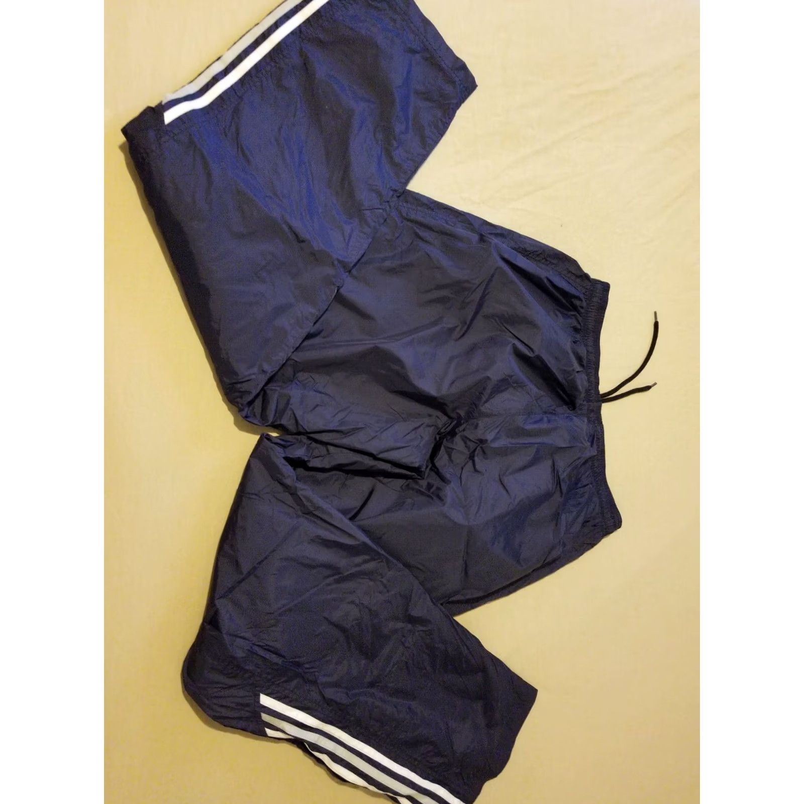 Adidas adidas Pants Mens L Large Navy Blue Athletic Sweatpants Gym Workout Regular Size Type Blue Athletic Mens Size US 33 - 2 Thumbnail