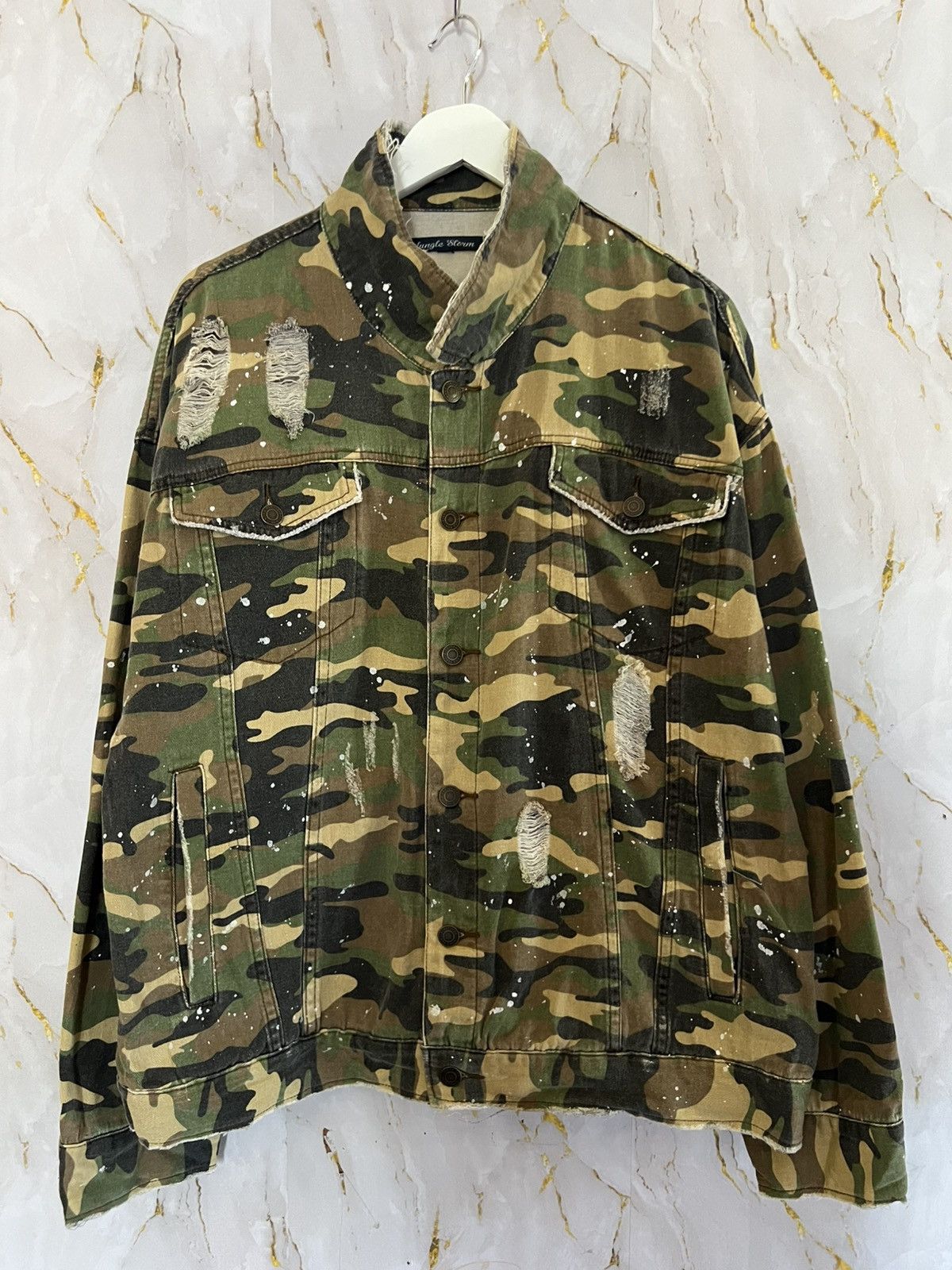 Japanese Brand JUNGLE STORM JACKET Size US XXL / EU 58 / 5 - 1 Thumbnail