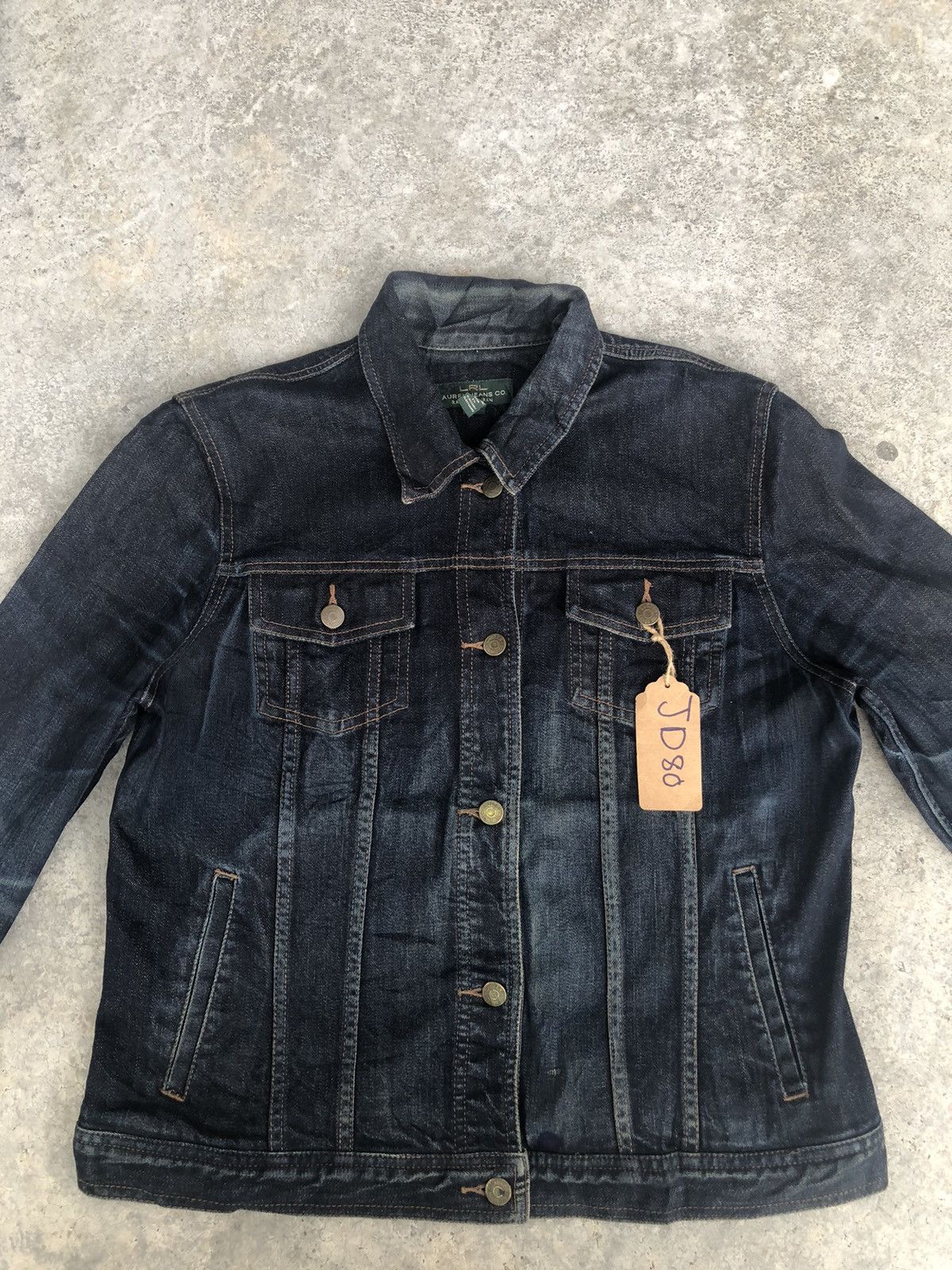 Lauren Ralph Lauren Ralph Lauren Denim Jacket Distressed Denim Size US L / EU 52-54 / 3 - 3 Thumbnail