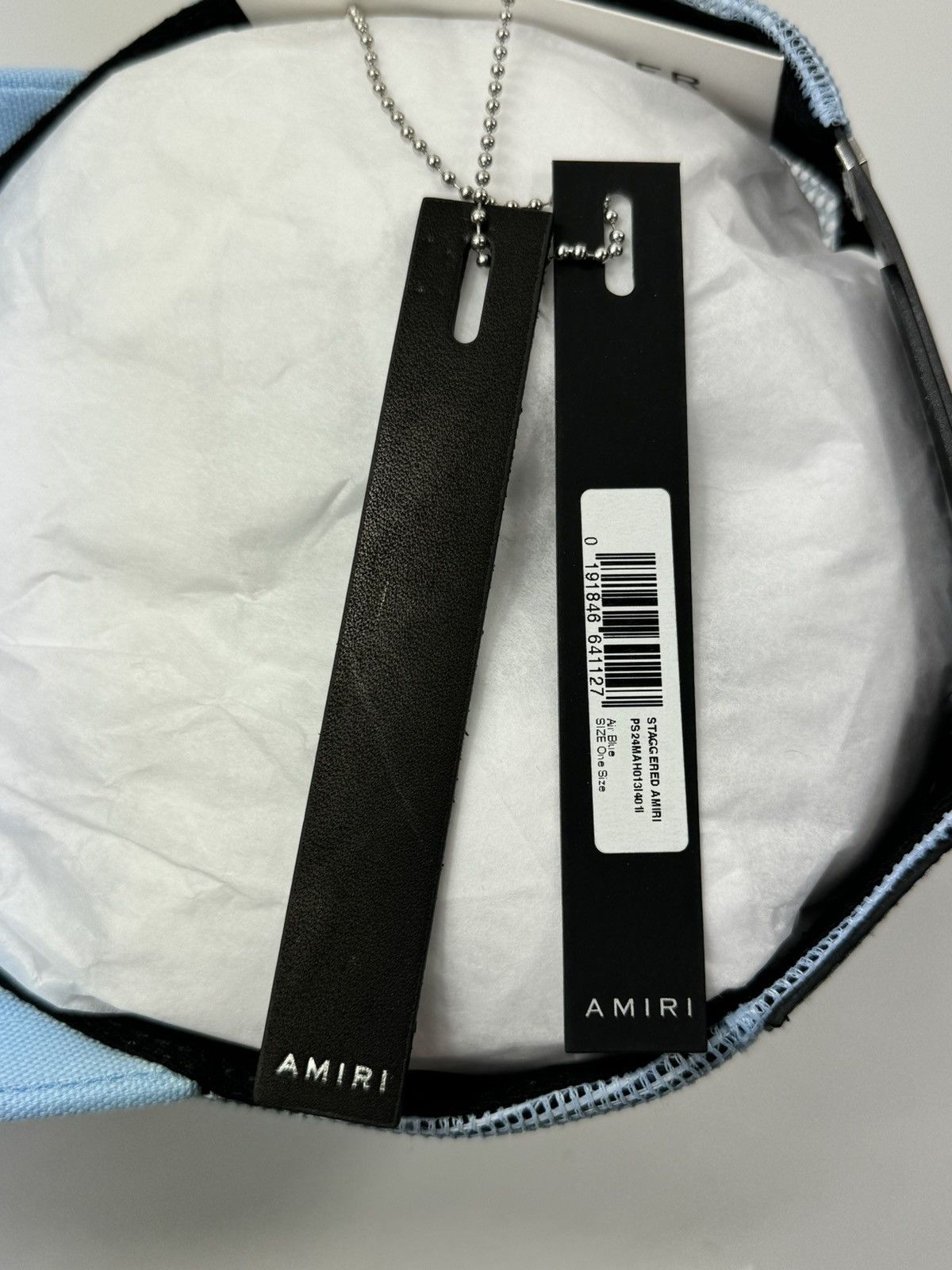 Amiri RAISED LOGO MESH SNAP-BACK CAP Size ONE SIZE - 10 Thumbnail