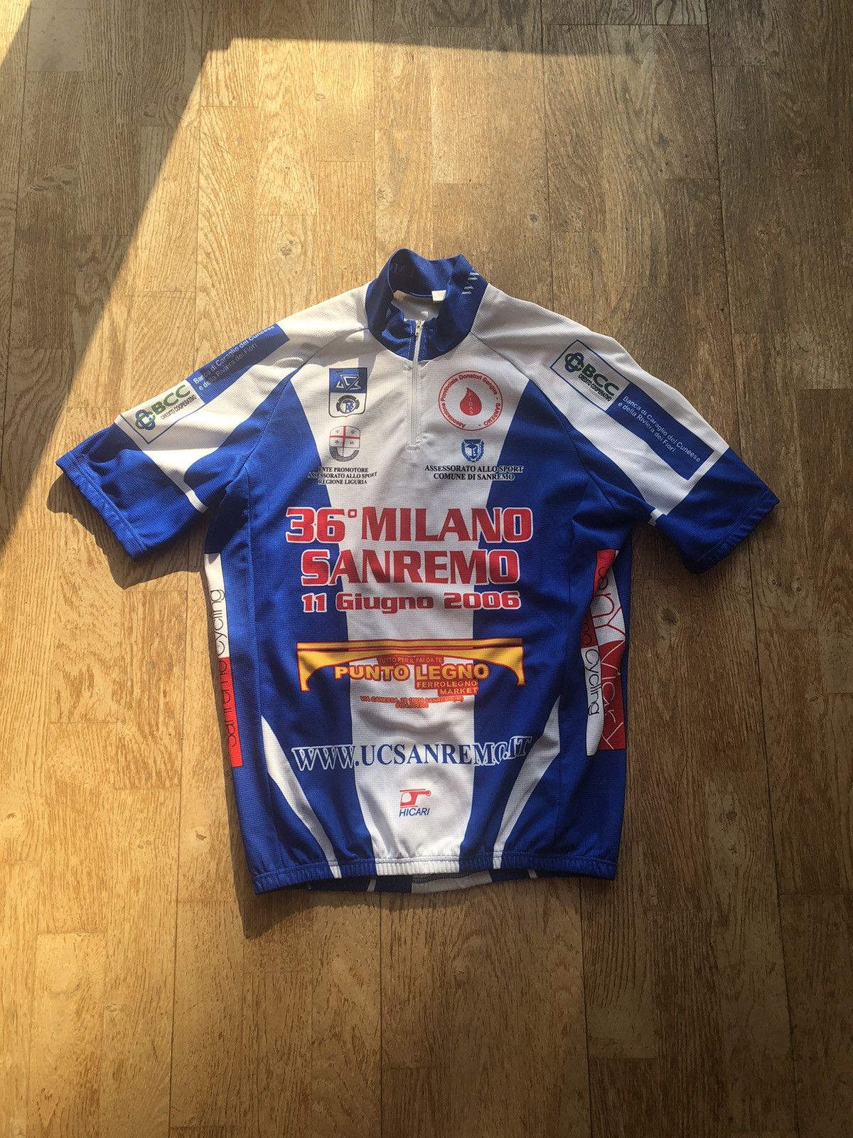 Vintage RARE MILANO SANREMO 2006 CYCLING JERSEY VINTAGE Size US S / EU 44-46 / 1 - 1 Thumbnail