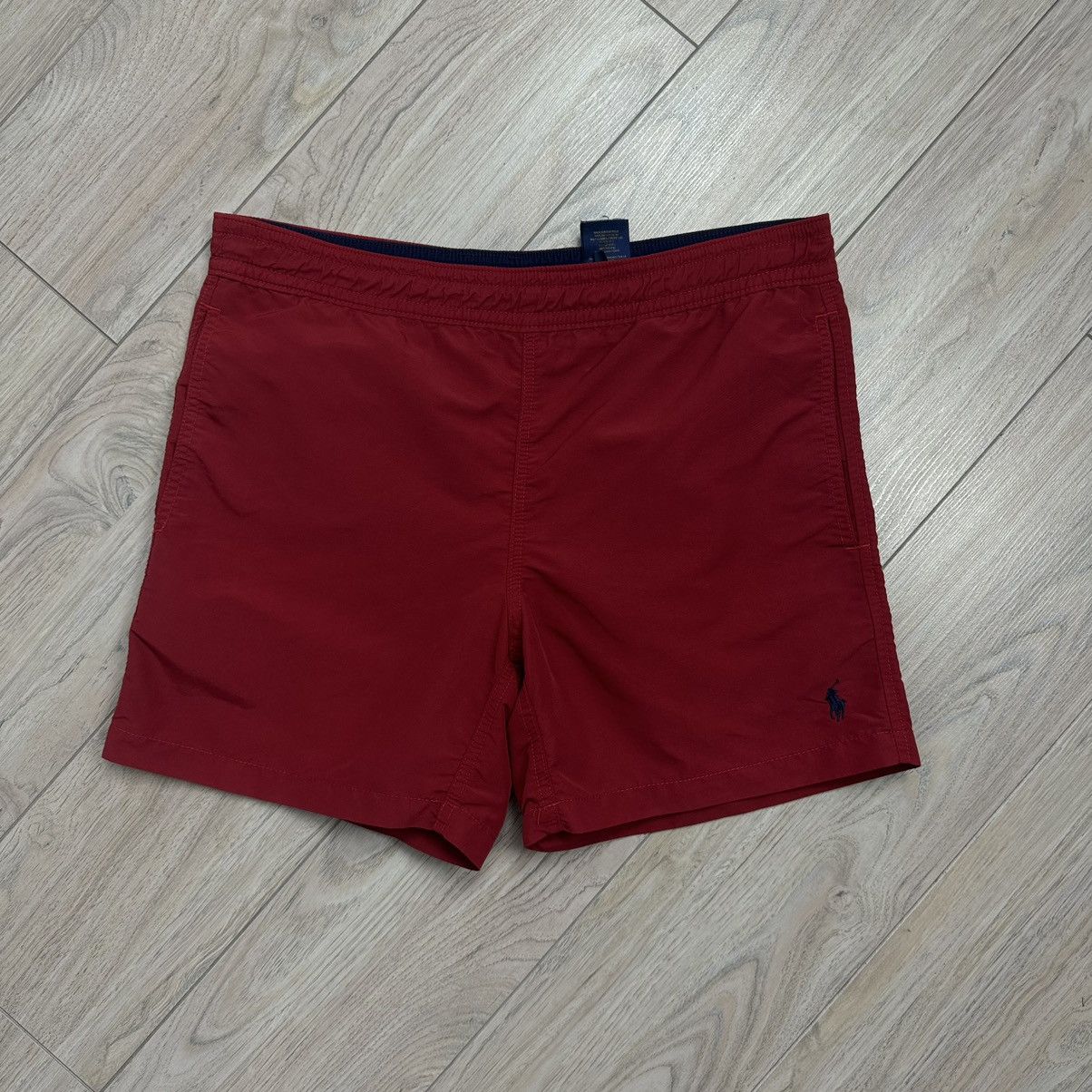 Polo Ralph Lauren Vintage Essential Polo Ralph Lauren Nylon Red Shorts Size US 32 / EU 48 - 1 Thumbnail