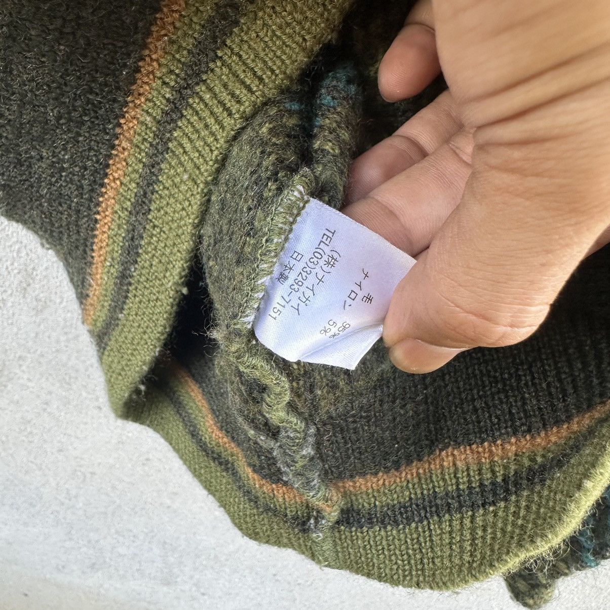 Japanese Brand × Vintage STEALS 💥💥 Vintage ESPIORE Japan Knit Wool Pullover Sweater Size US M / EU 48-50 / 2 - 8 Thumbnail