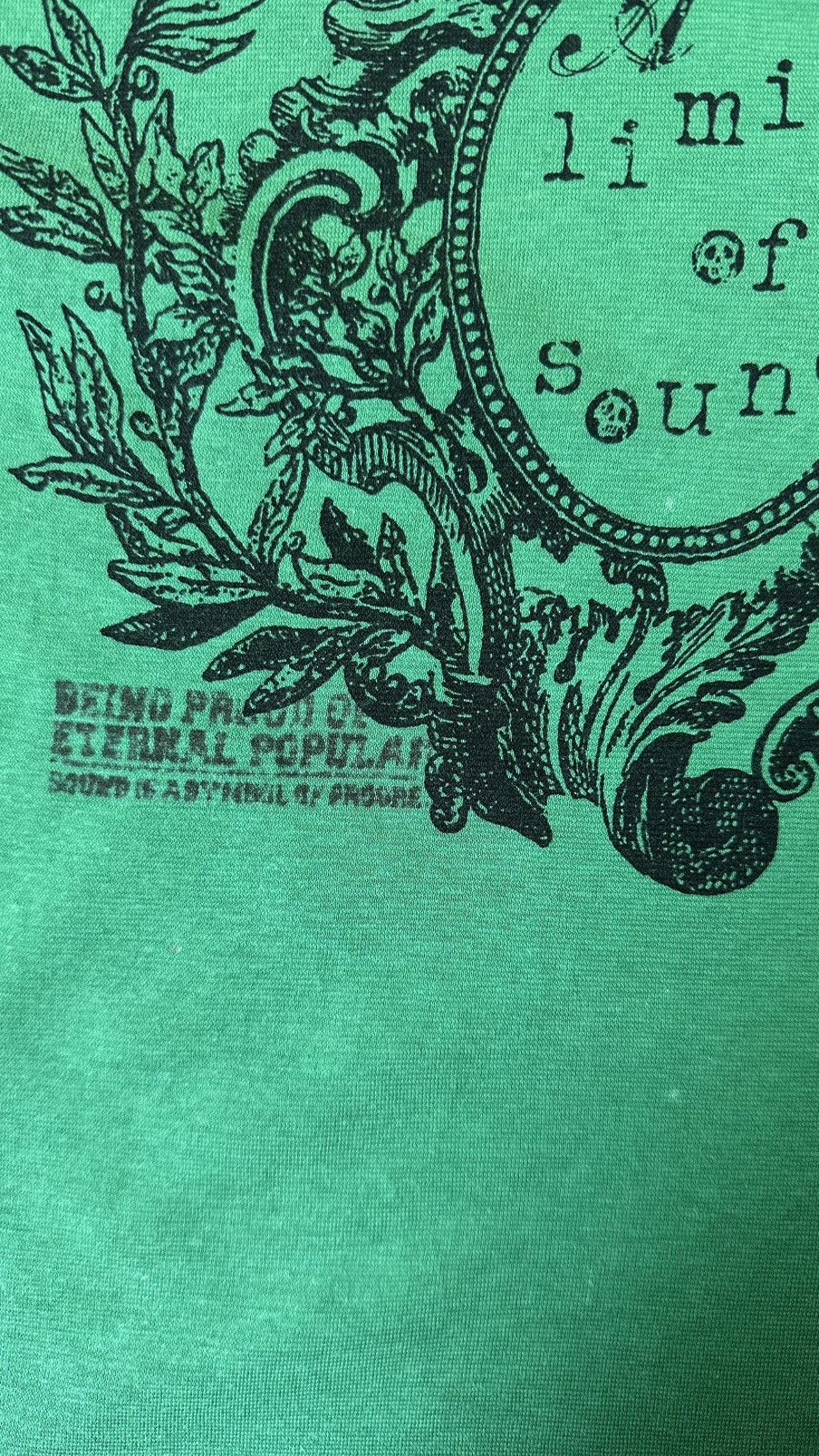 Japanese Brand POWER OF THE PEOPLE AFFLICTION TEE Size US M / EU 48-50 / 2 - 4 Thumbnail