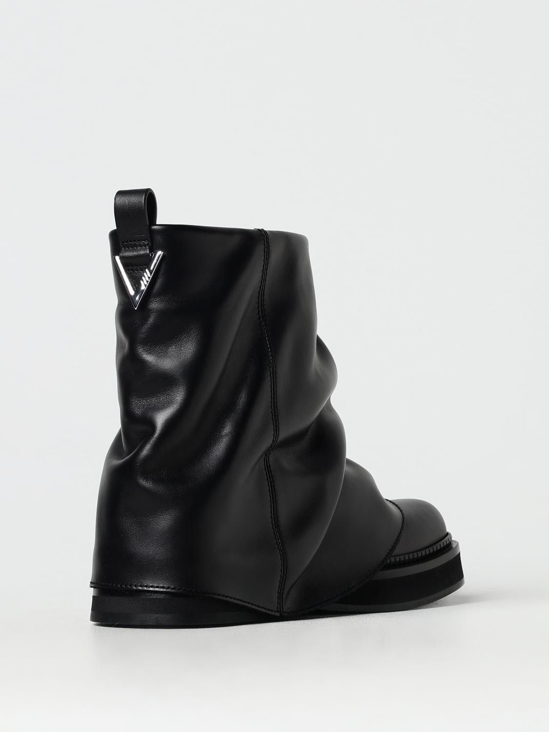 The Attico o1s22i1n0325 Mini Robin Ankle Boots in Black Size US 7 / IT 37 - 3 Thumbnail