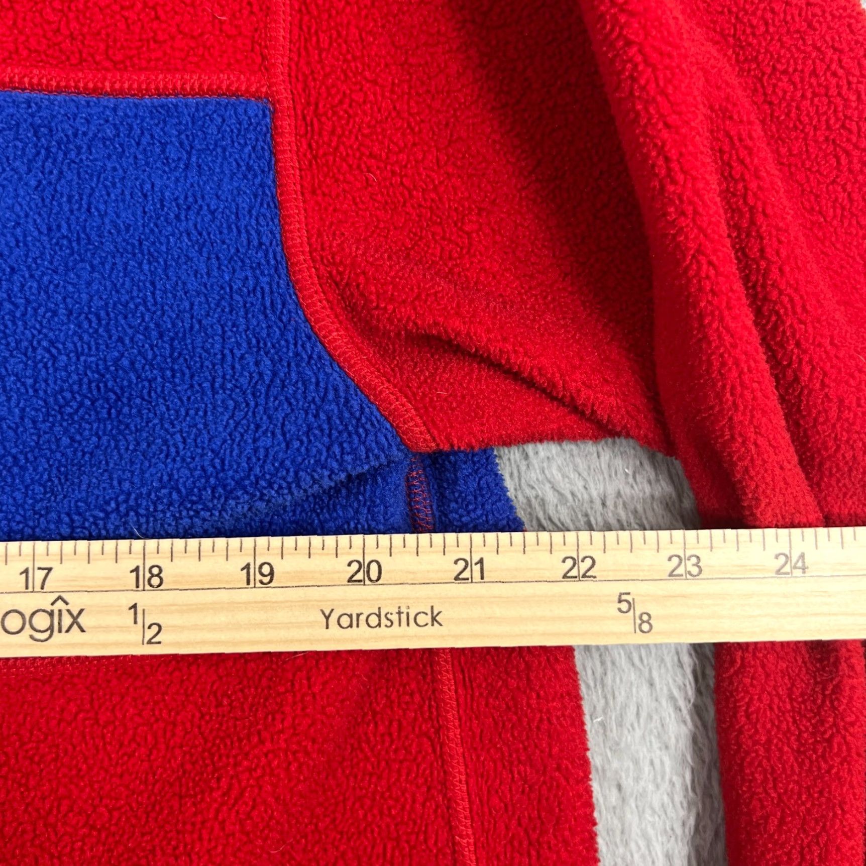 Timberland VINTAGE Timberland Fleece Sweater Mens M Red Crewneck 90s Outdoor Retro Size US M / EU 48-50 / 2 - 5 Thumbnail