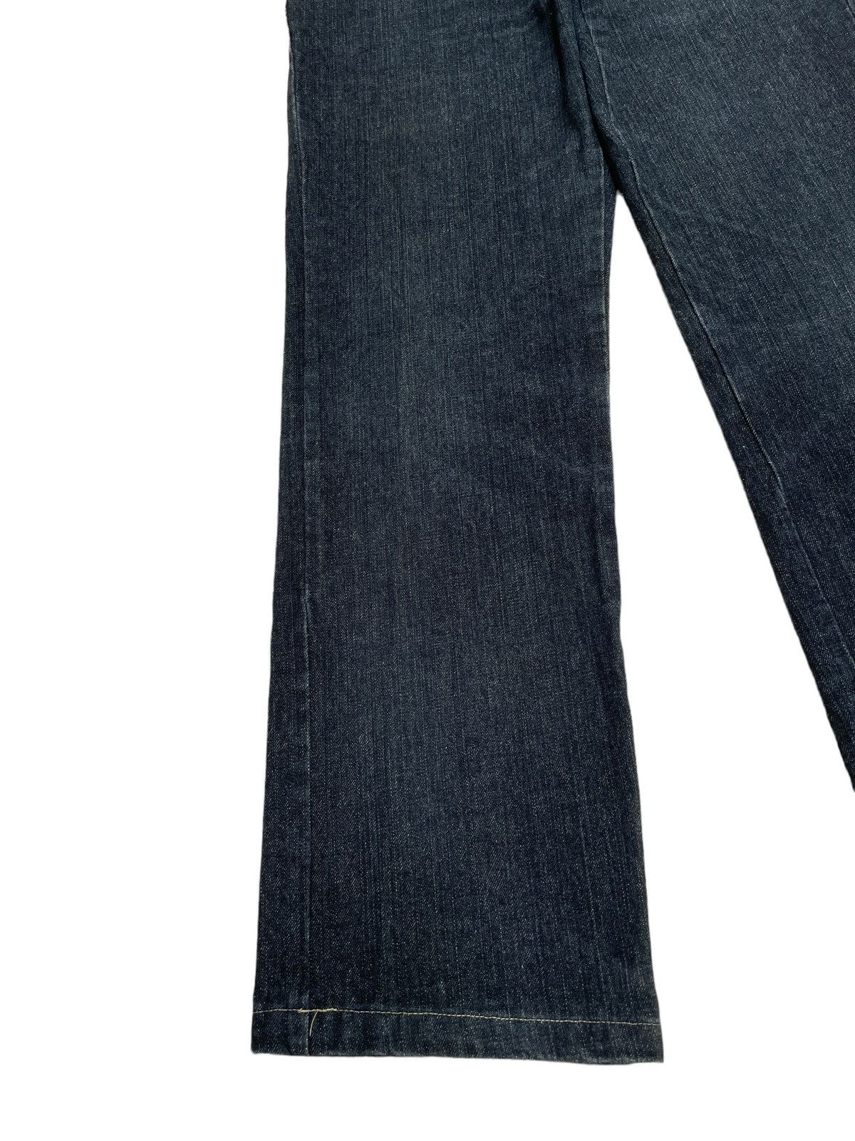 If Six Was Nine Rare Design Vintage Japanese Brand GUMU Sukajan Jeans 1990s Size US 31 - 7 Thumbnail