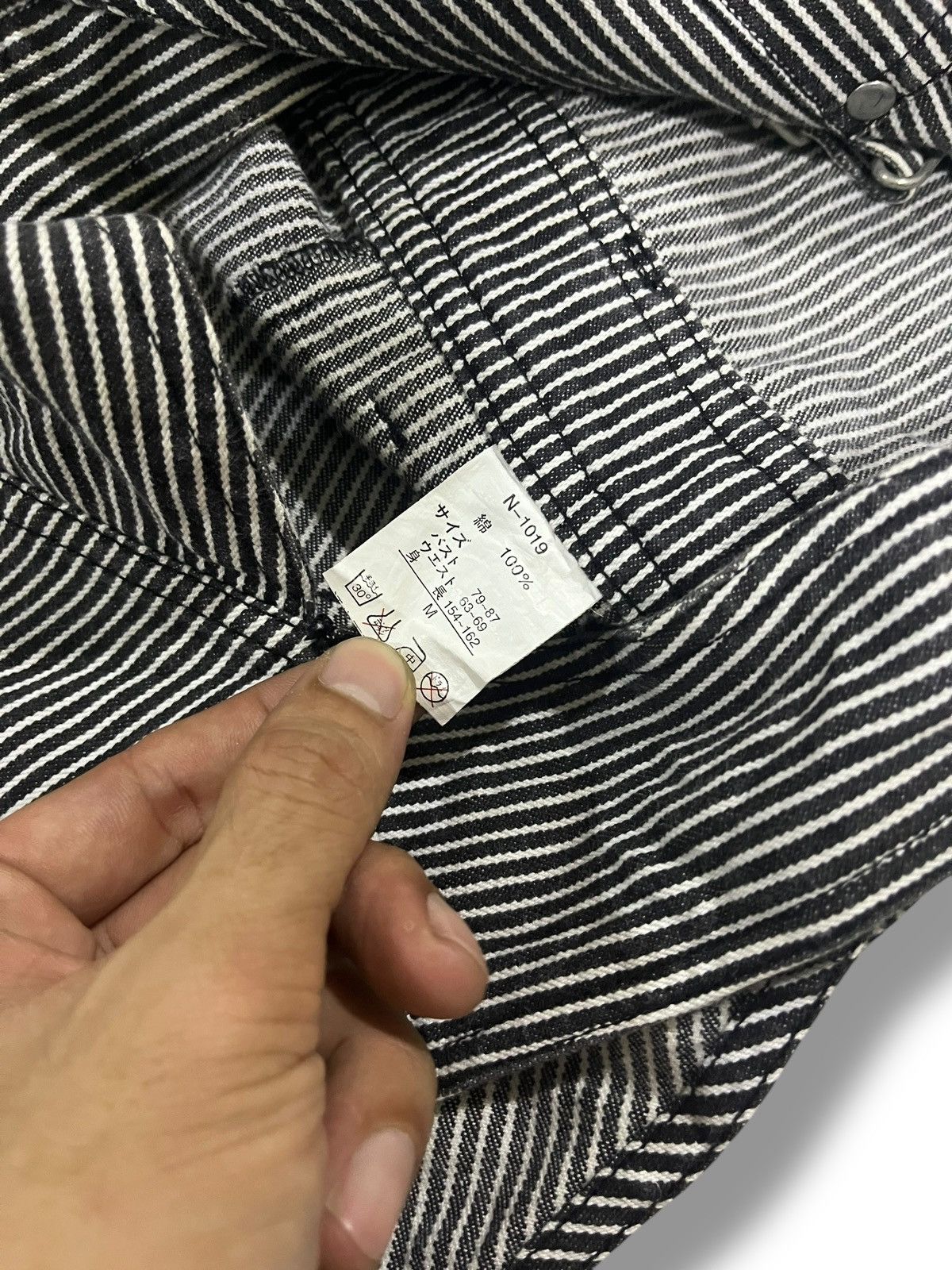 If Six Was Nine × Japanese Brand × Le Grande Bleu (L.G.B.) 🇯🇵 Y2K JAPANESE BRAND WORKWEAR STRAIGHT CUT JUMPSUIT/COVERALL Size US 35 - 7 Thumbnail