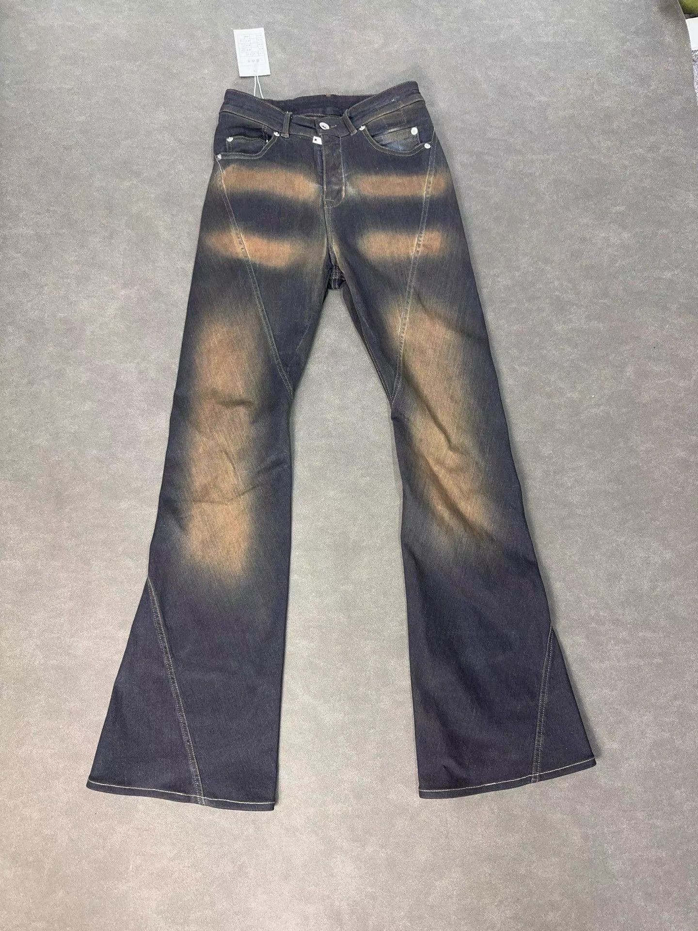 Rick Owens Rick Owens Twist Bela Pants Ro Flared Pants K2 Size 25" / US 0 / IT 36 - 1 Thumbnail